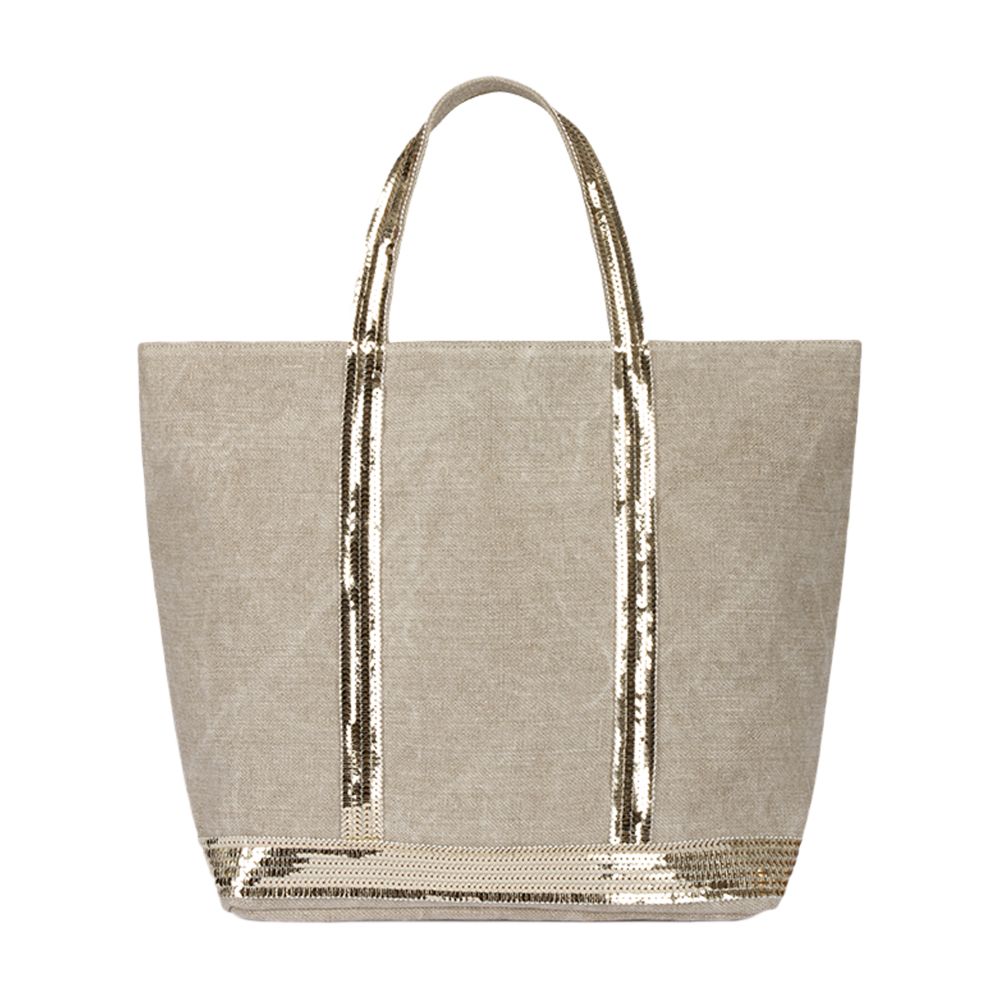  Linen M cabas tote