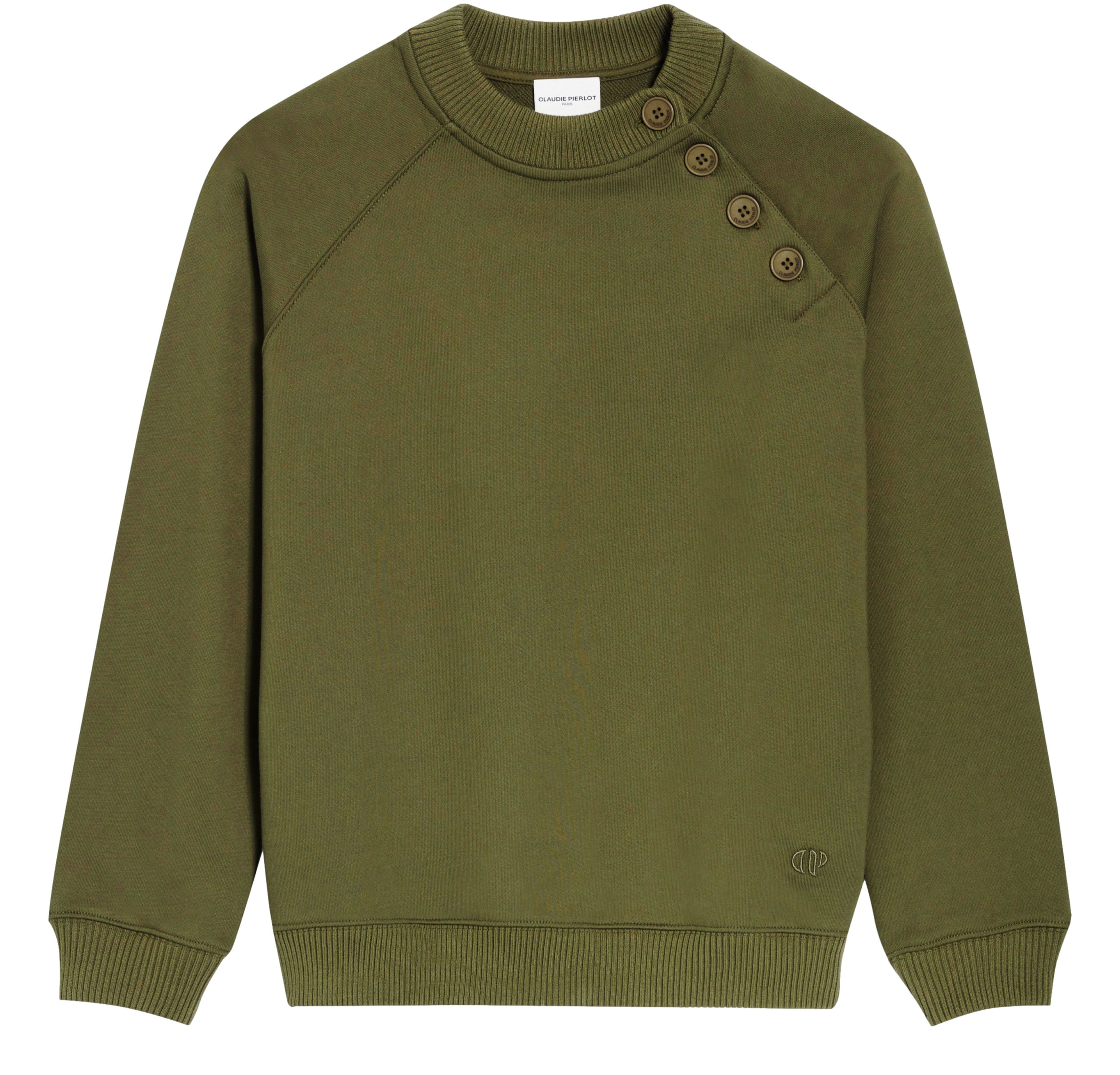  Button sweatshirt