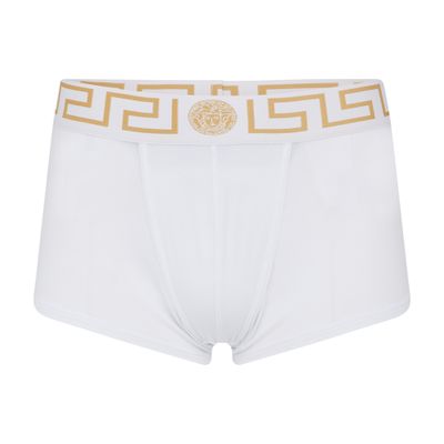 Versace Pack of two boxer shorts with Greca border