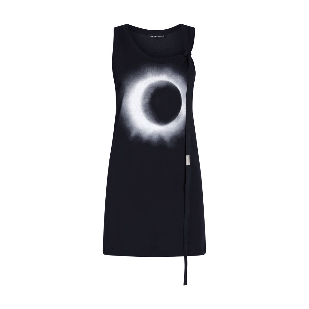 Ann Demeulemeester Seva standard tank top Eclipse print