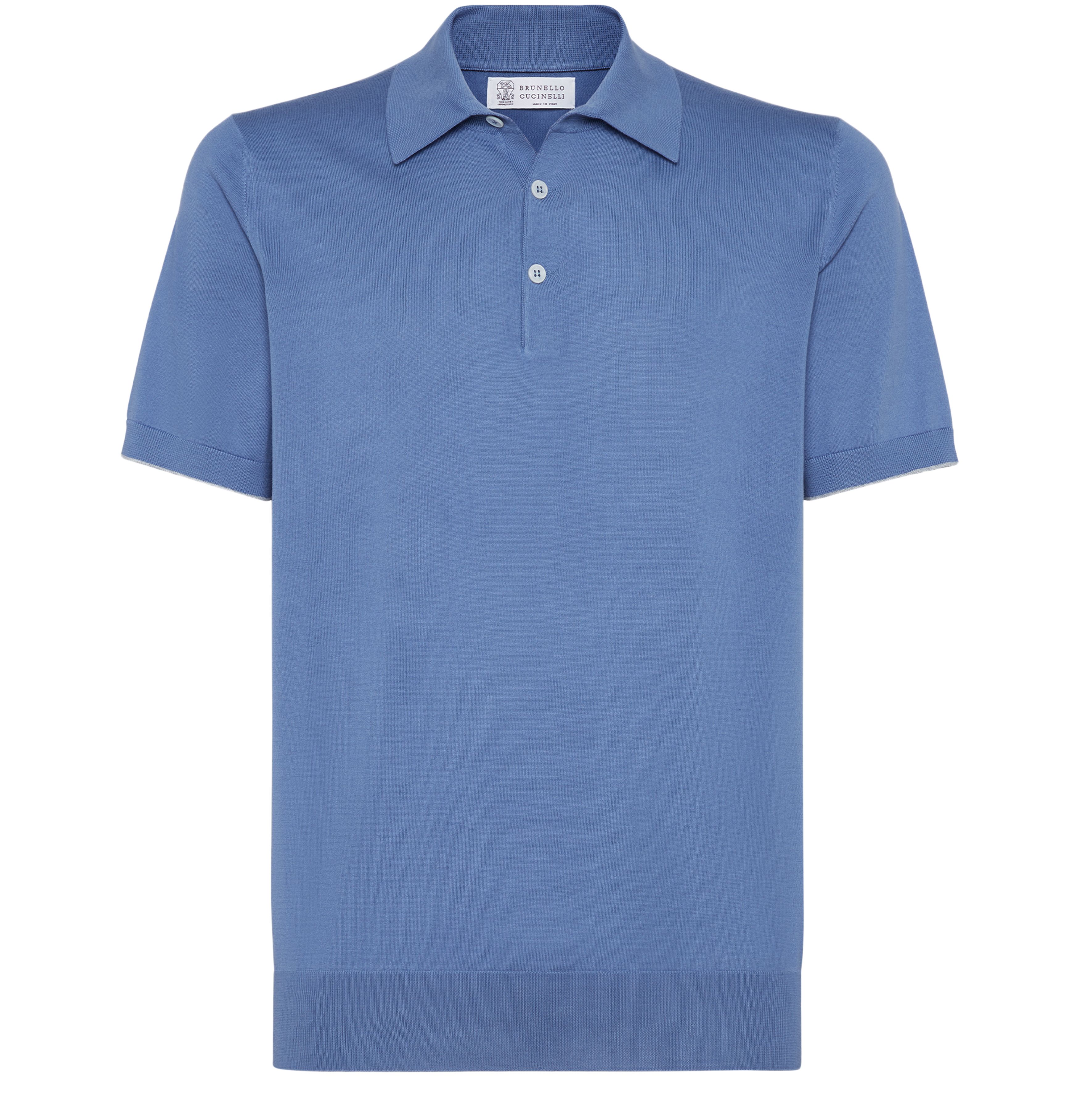 Brunello Cucinelli Lightweight knit polo shirt