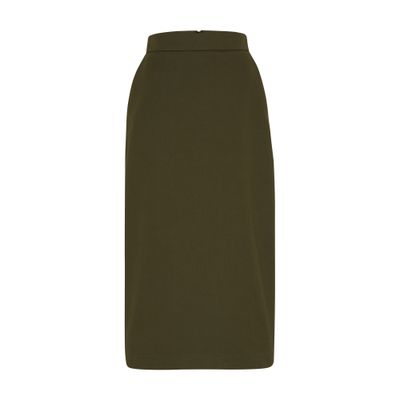 Max Mara Cognac pencil skirt