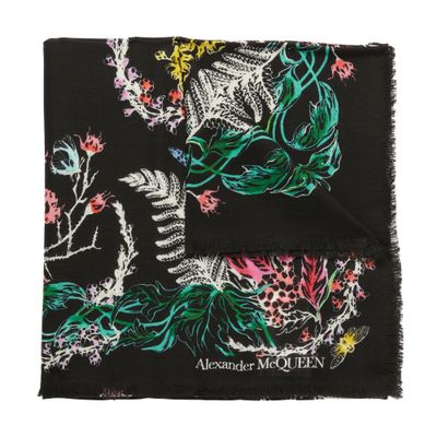 Alexander McQueen Skull shawl