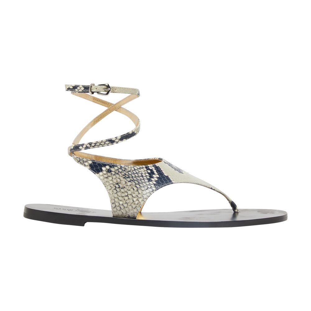 PARIS TEXAS Amalfi flat sandals