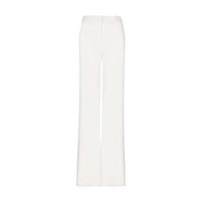 Balmain High Waisted Crepe Pants