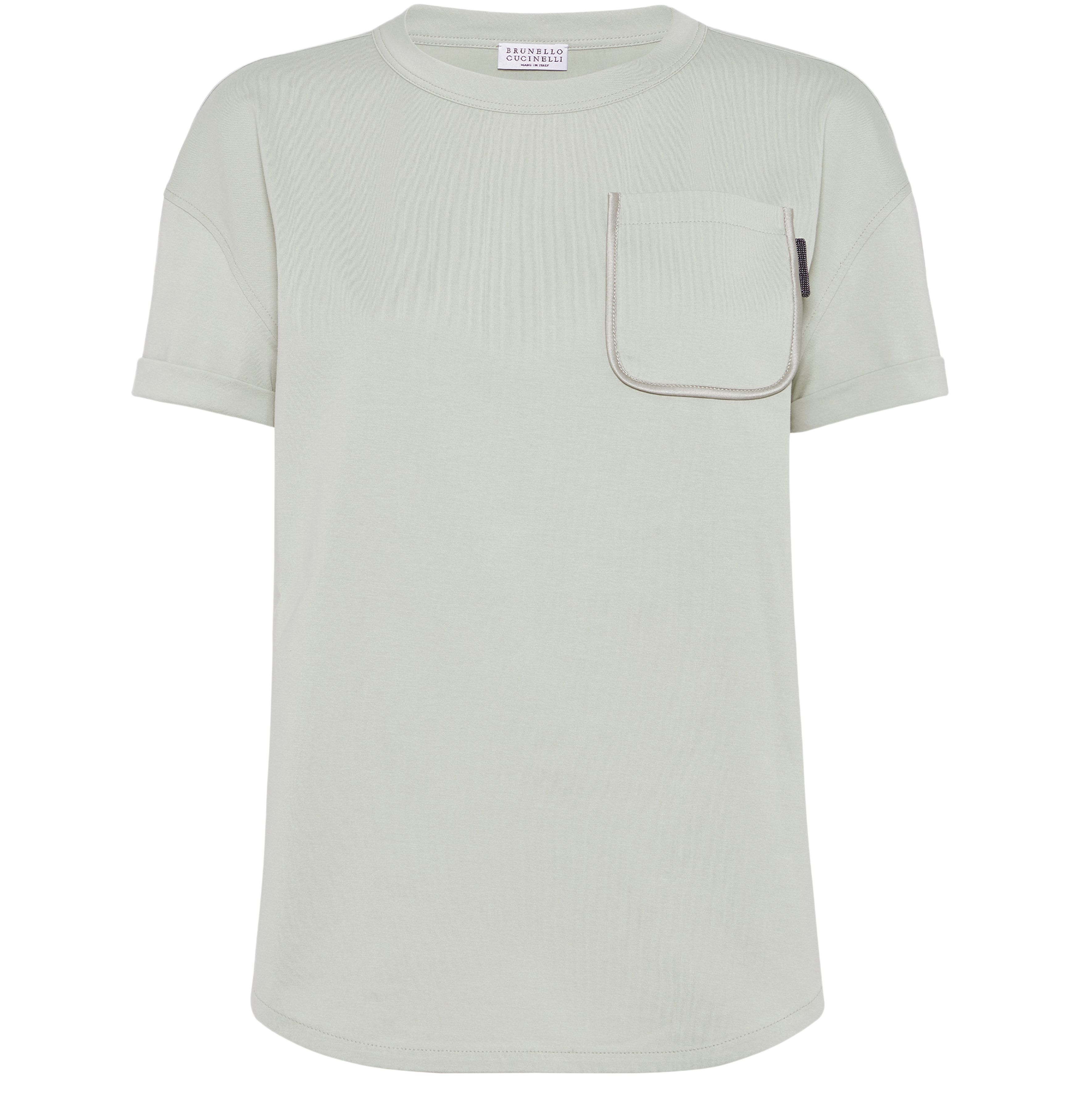 Brunello Cucinelli T-shirt with Monile