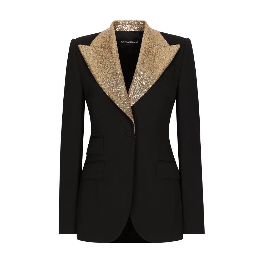 Dolce & Gabbana Single-breasted wool jacket