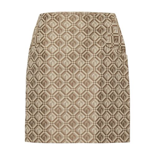 Marine Serre Oriental towels mini skirt