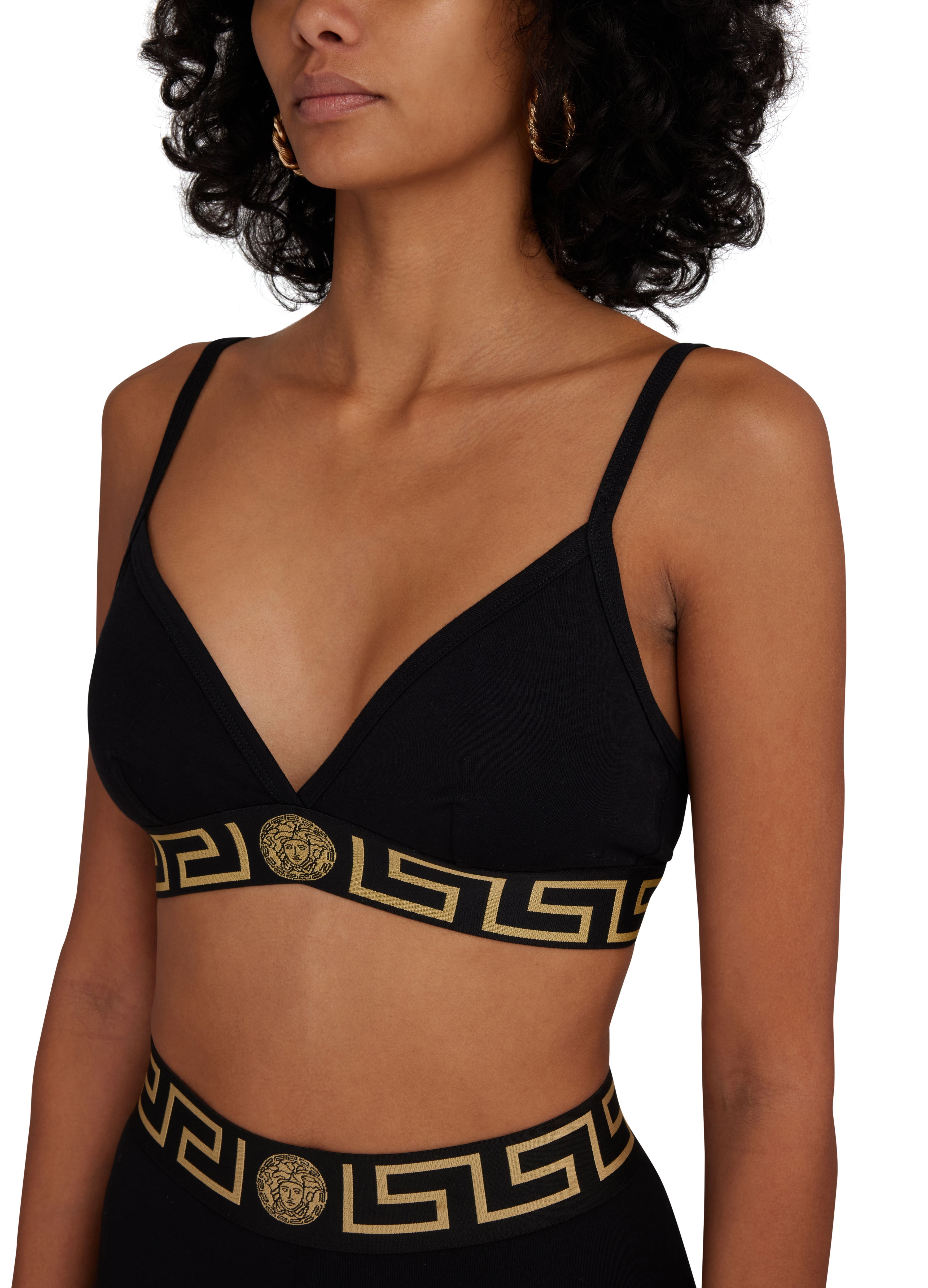 Versace Bra with Greca edge