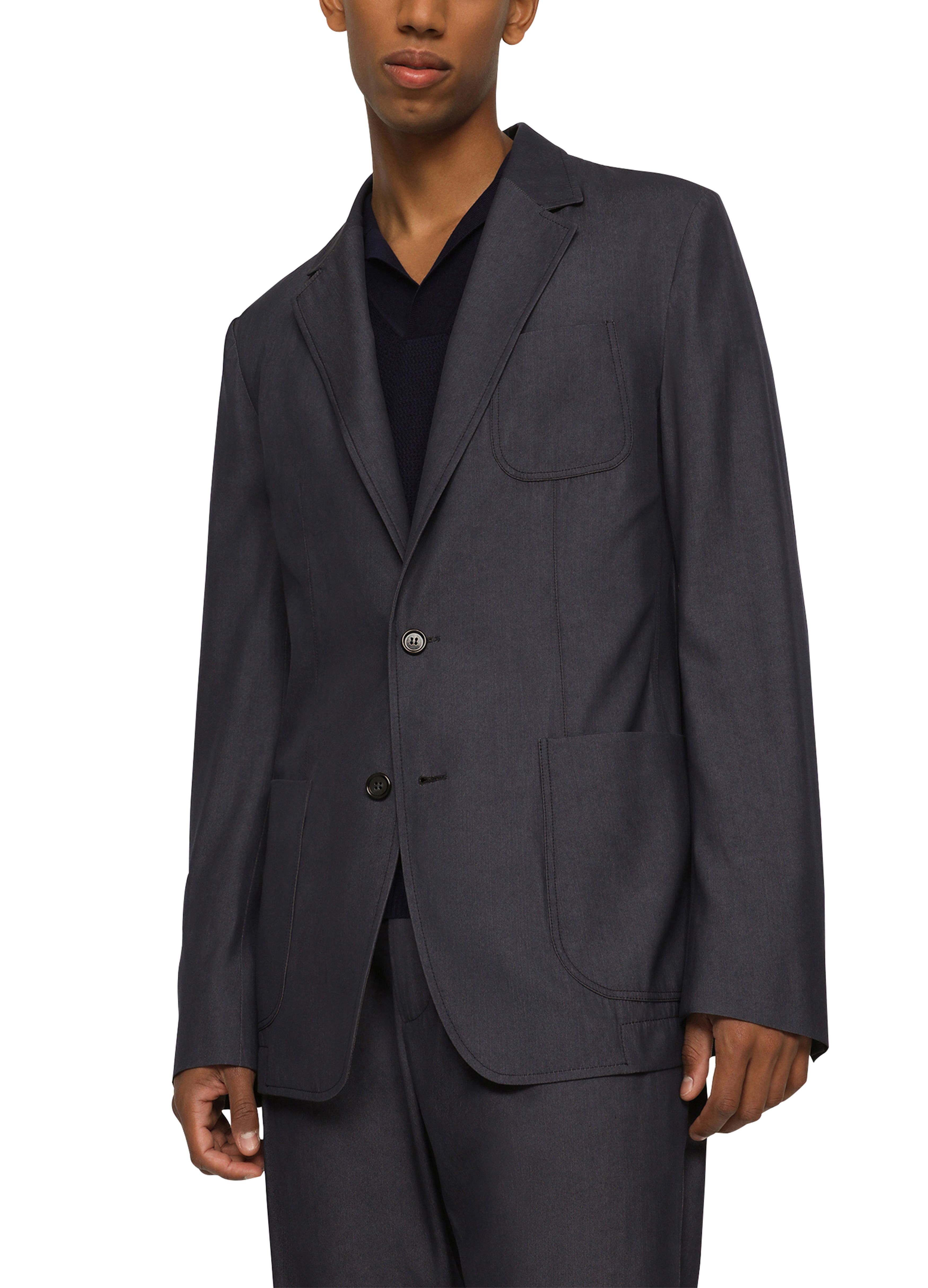 Dolce & Gabbana Virgin wool Portofino-fit jacket