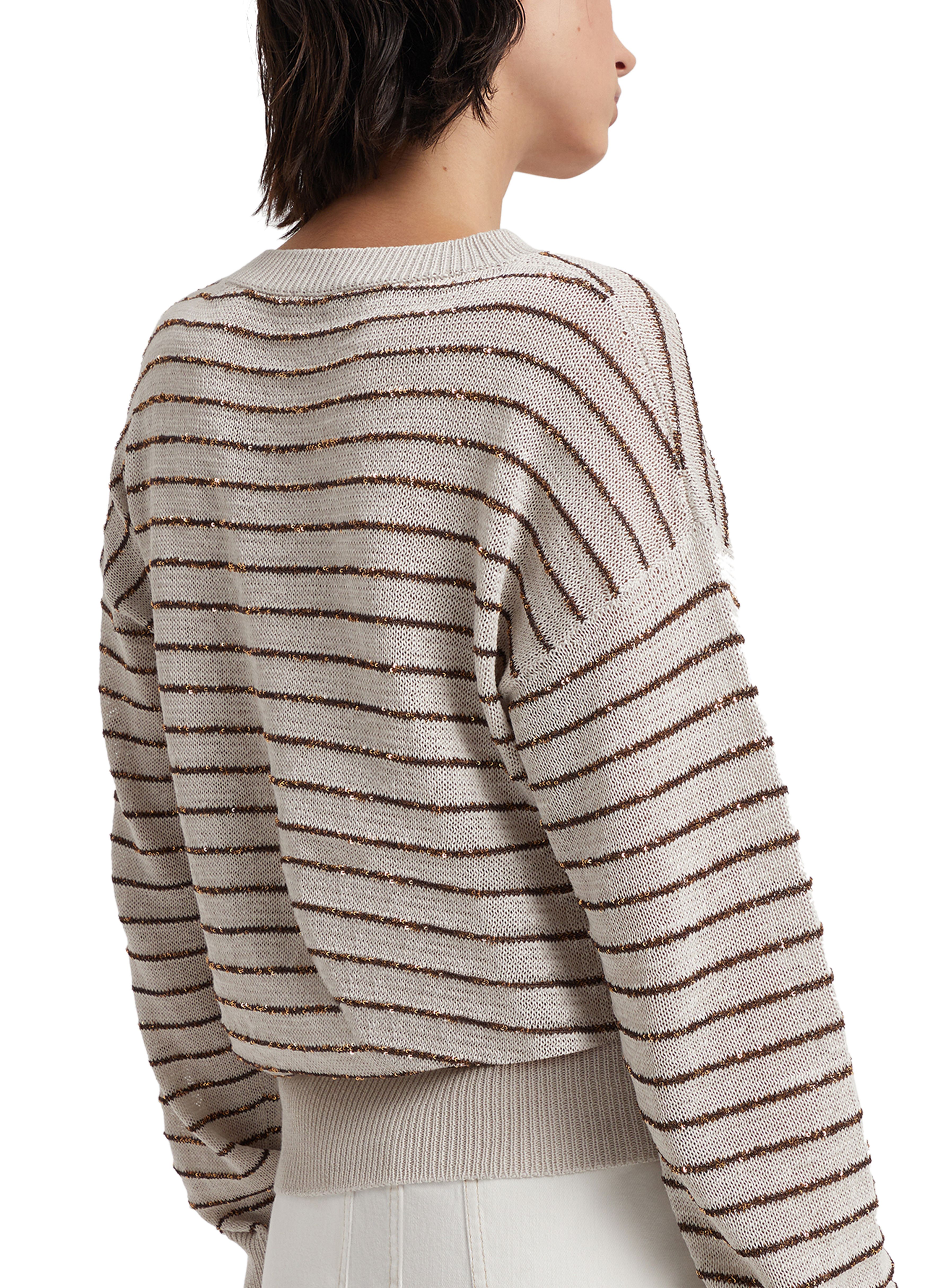 Brunello Cucinelli Shine-effect sweater