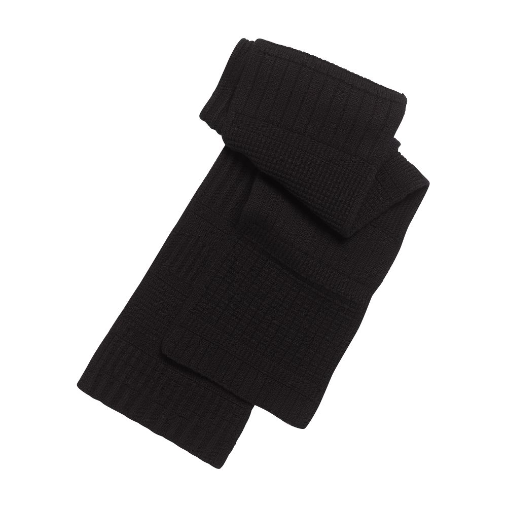 Barrie Textured cashmere scarf