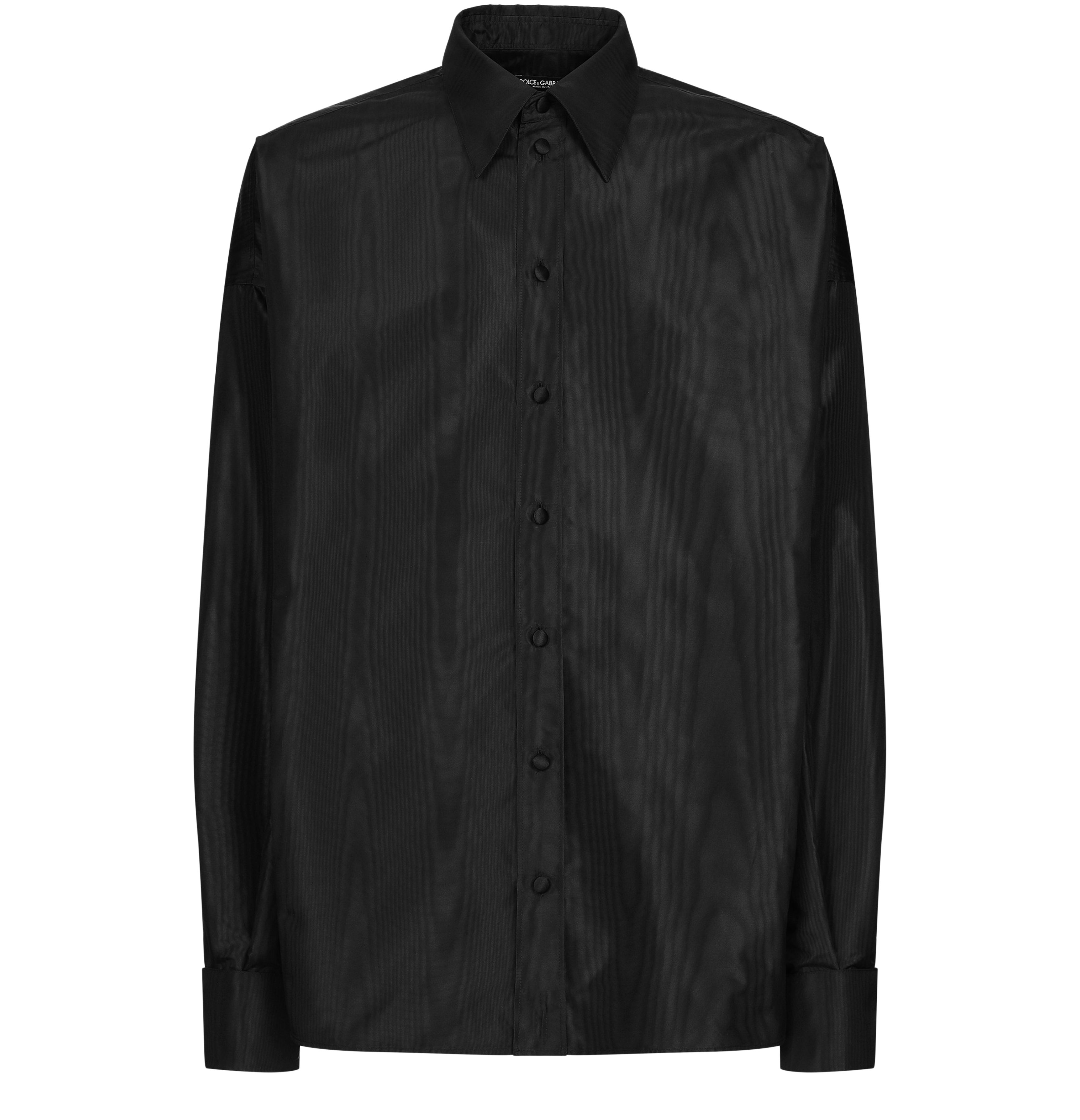 Dolce & Gabbana Super-oversize silk shirt