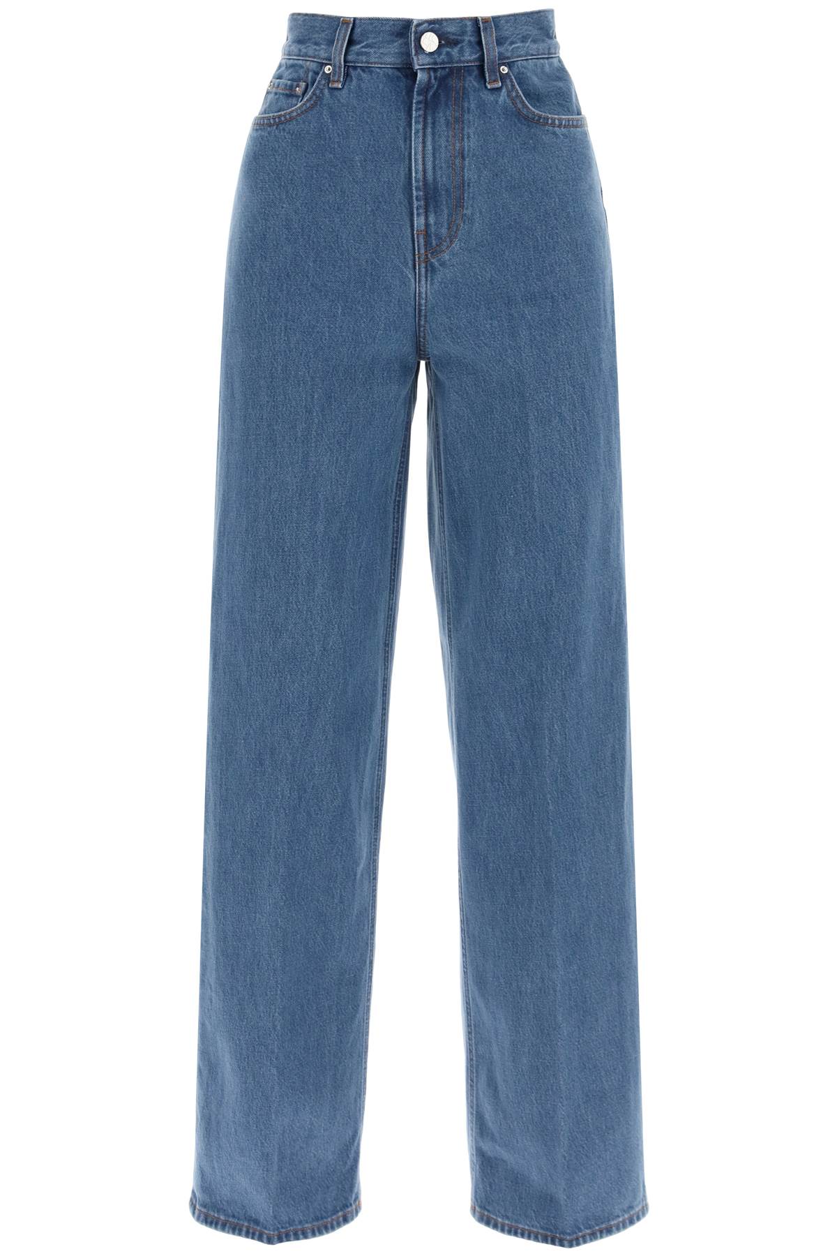 Toteme TOTEME wide leg jeans in organic cotton