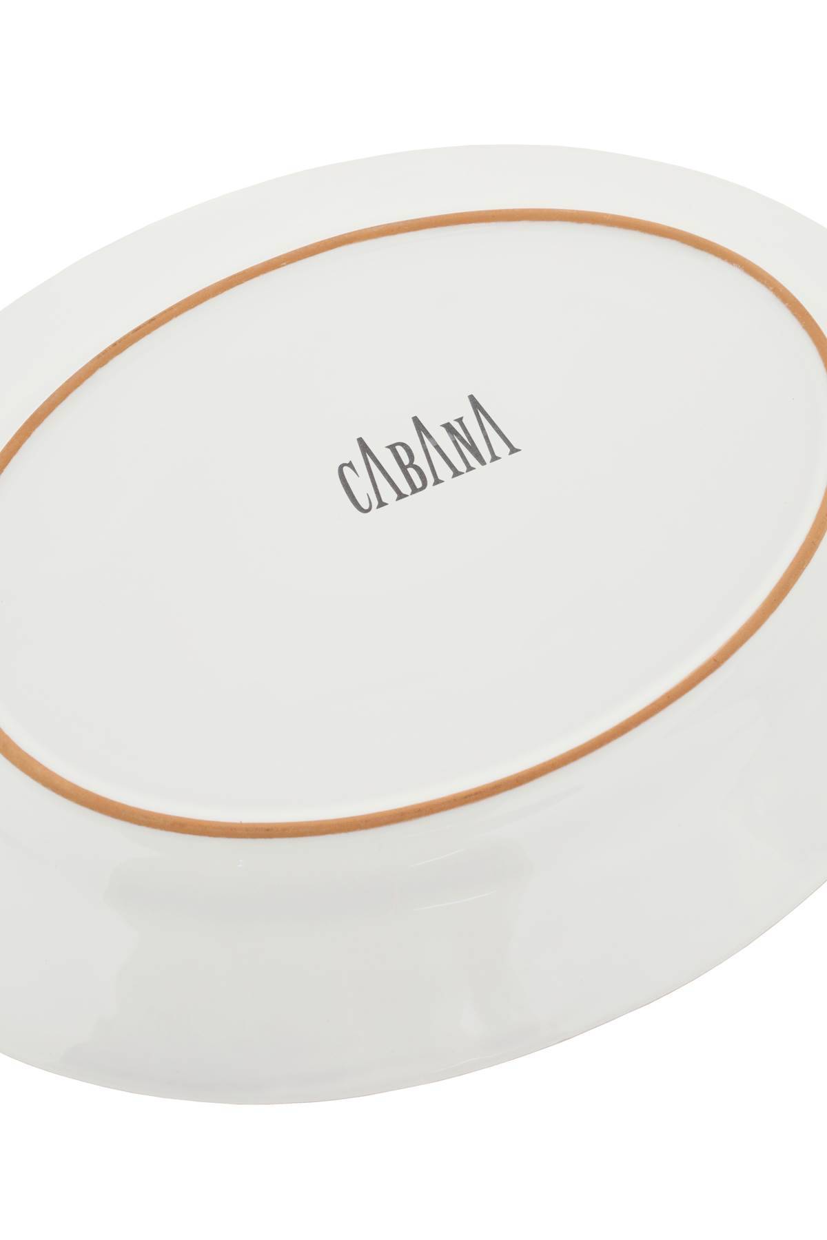 CABANA CABANA blossom oval serving plate