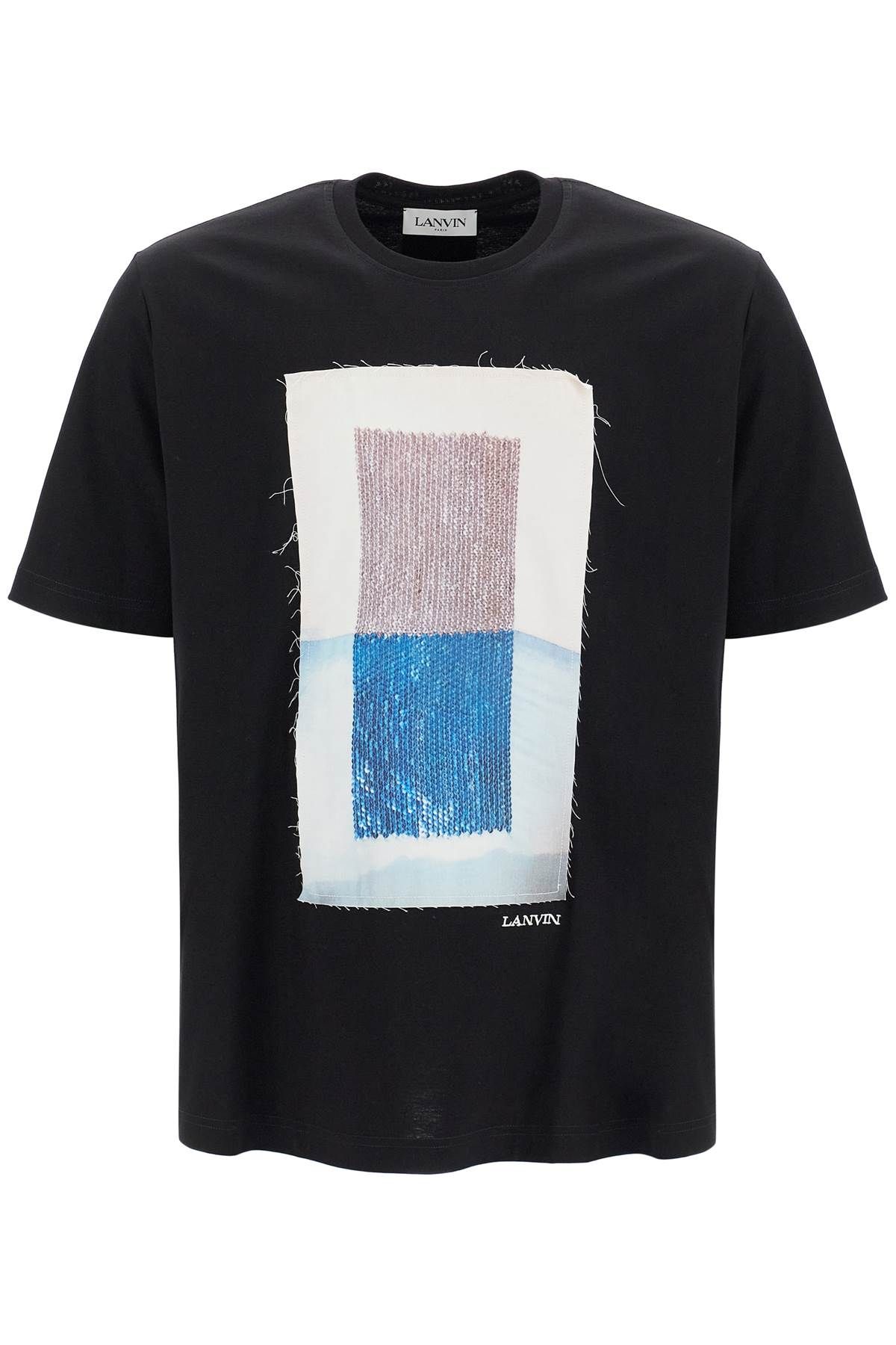 Lanvin LANVIN t-shirt with patch design