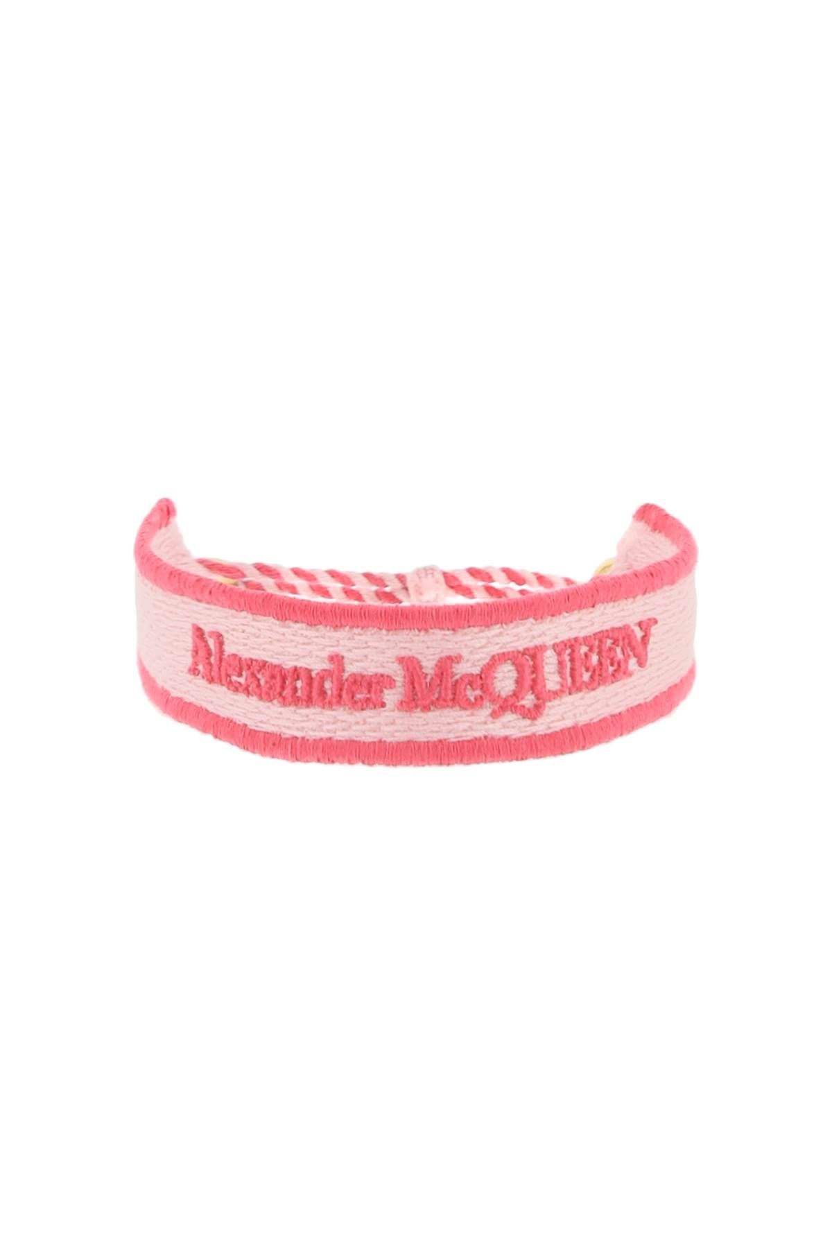 Alexander McQueen ALEXANDER MCQUEEN embroidered bracelet