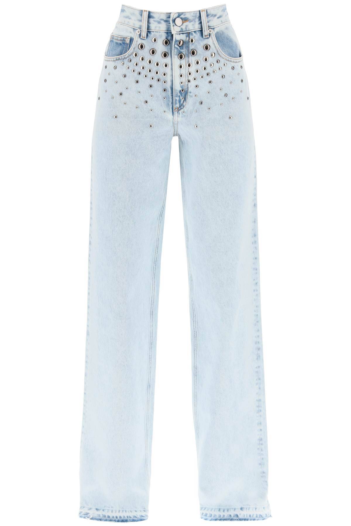 Alessandra Rich ALESSANDRA RICH jeans with studs