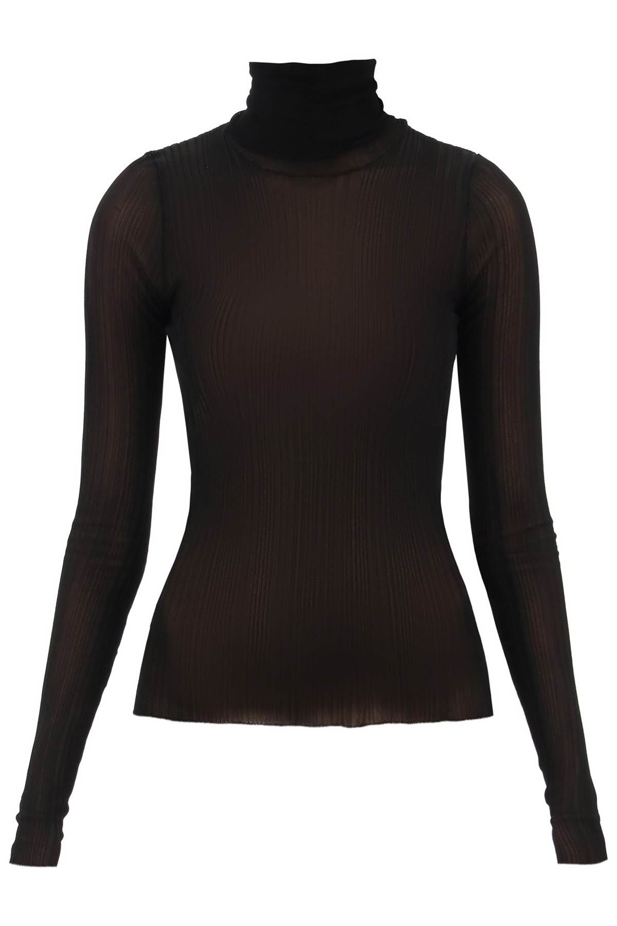 Givenchy GIVENCHY turtleneck sweater in transparent knit