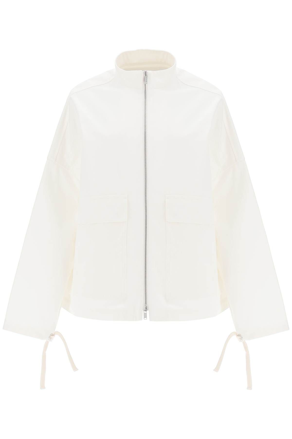 Jil Sander JIL SANDER oversized blouson jacket in canvas