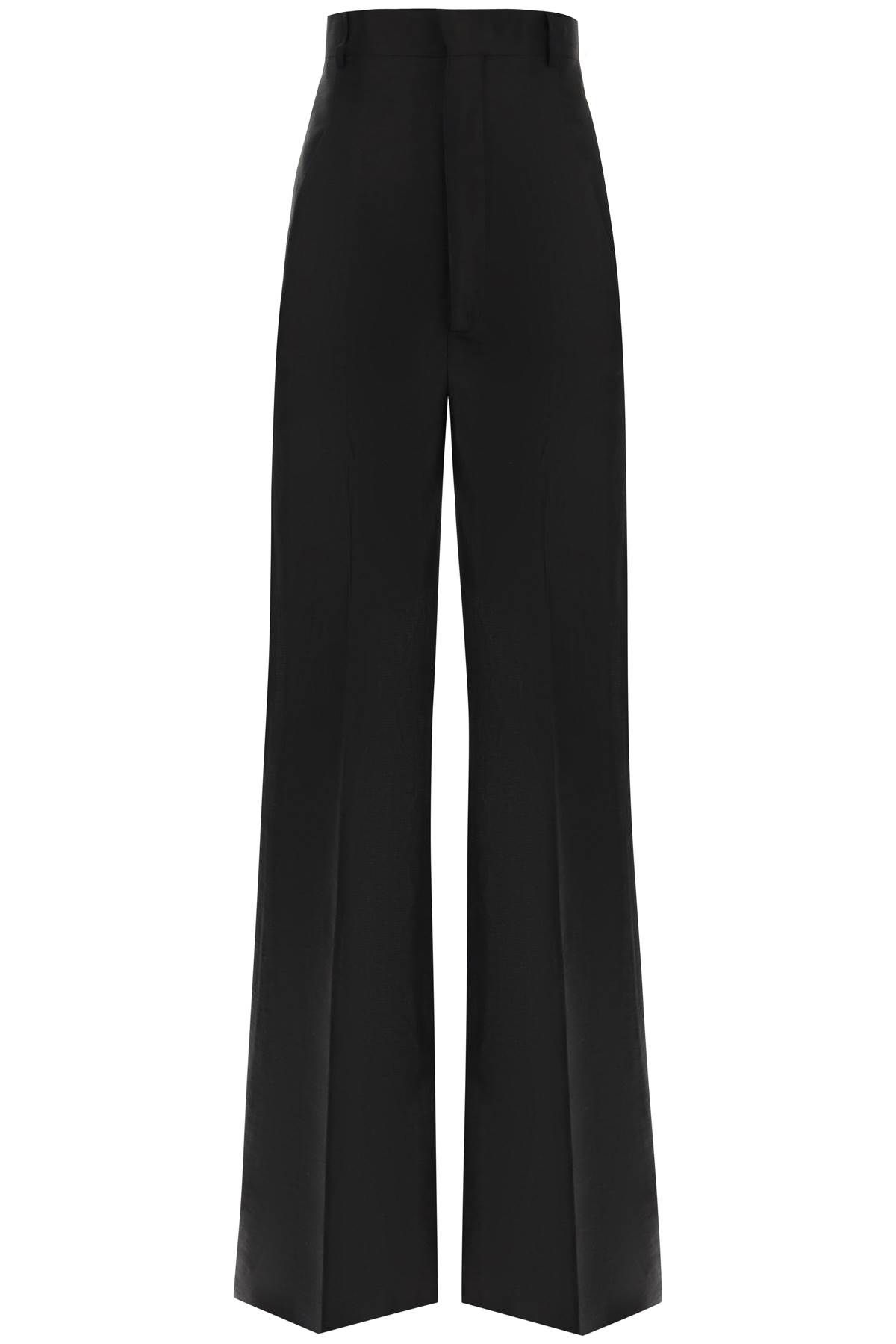 Rick Owens RICK OWENS 'dirt cooper' ultra-high waist linen pants