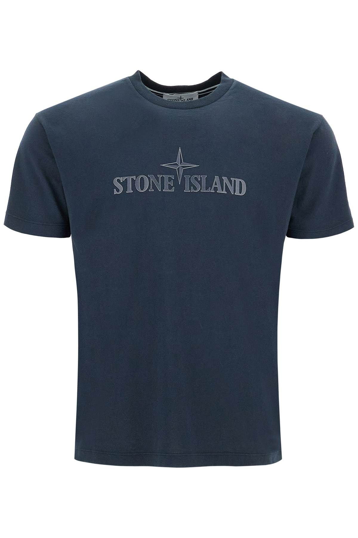 Stone Island STONE ISLAND regular fit logo t-shirt