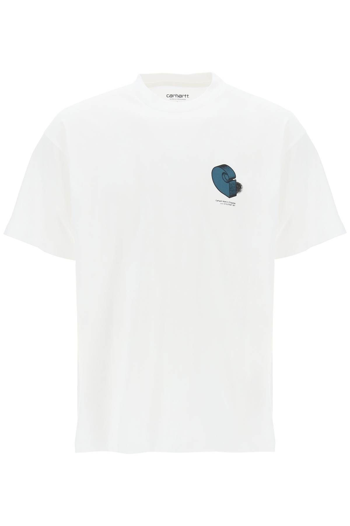 Carhartt WIP CARHARTT WIP round neck t-shirt diagram