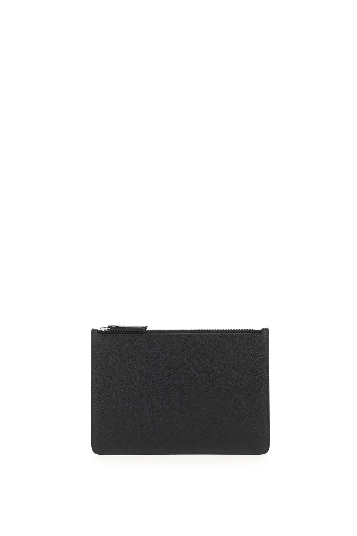 Maison Margiela MAISON MARGIELA grained leather small pouch