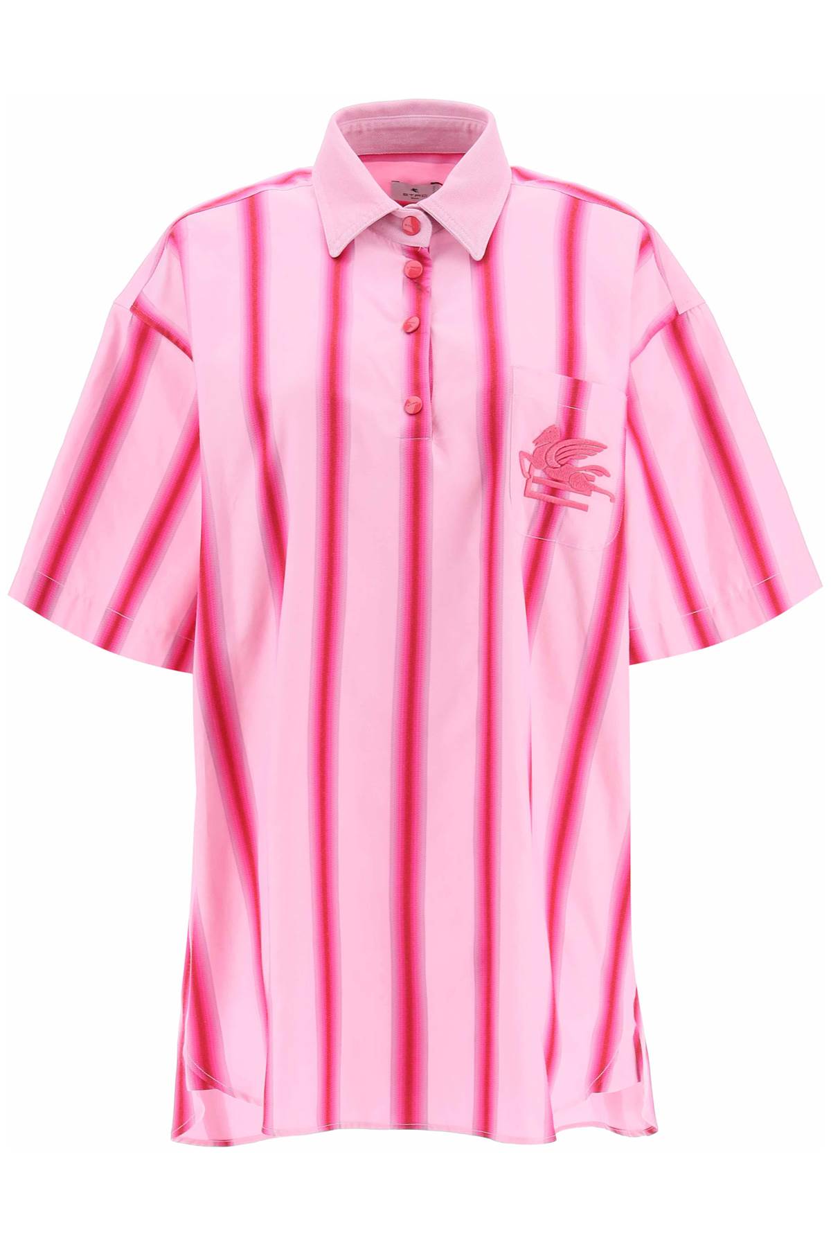 Etro ETRO striped mini shirt dress