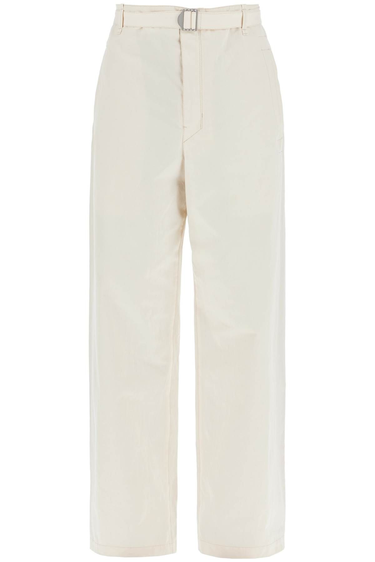 Lemaire LEMAIRE straight-cut pants with belt