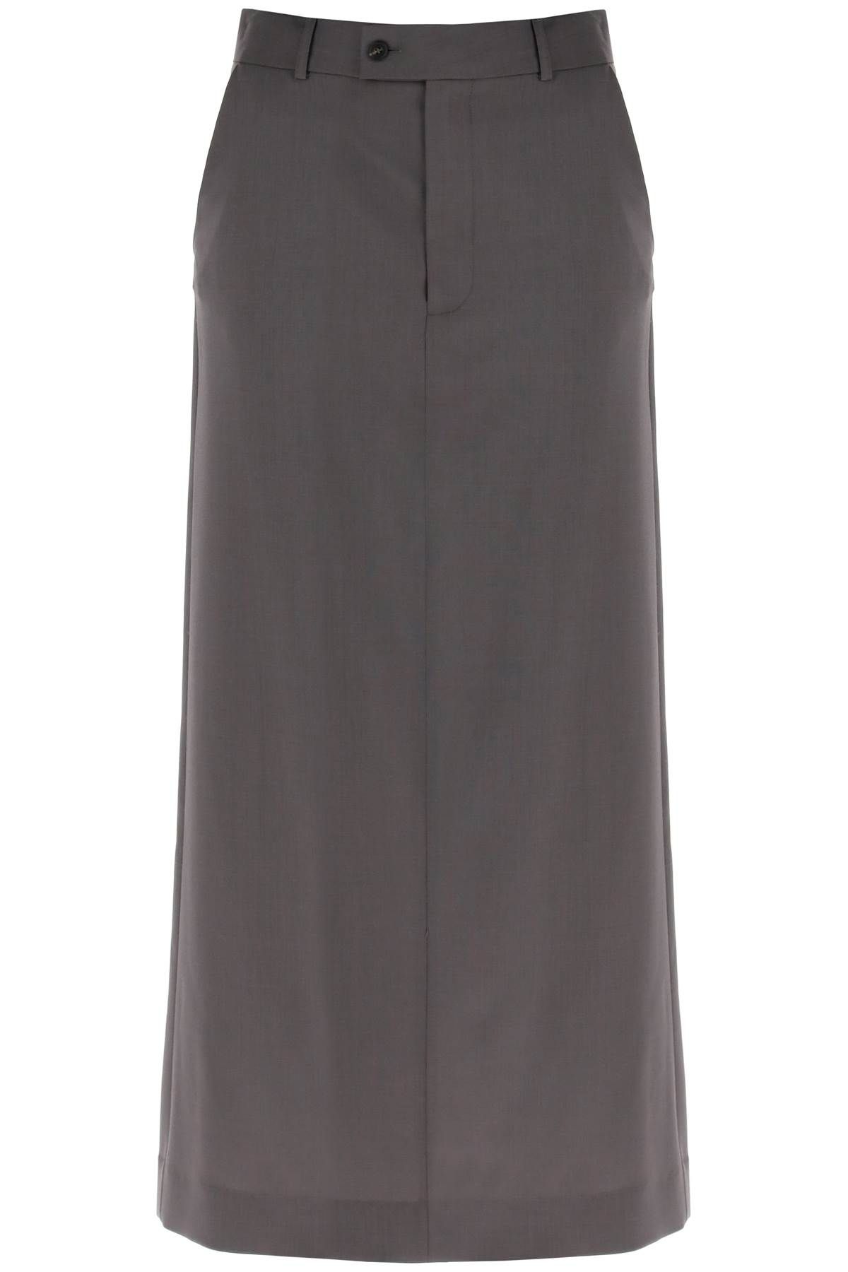 MM6 Maison Margiela MM6 MAISON MARGIELA maxi skirt with tieable panel