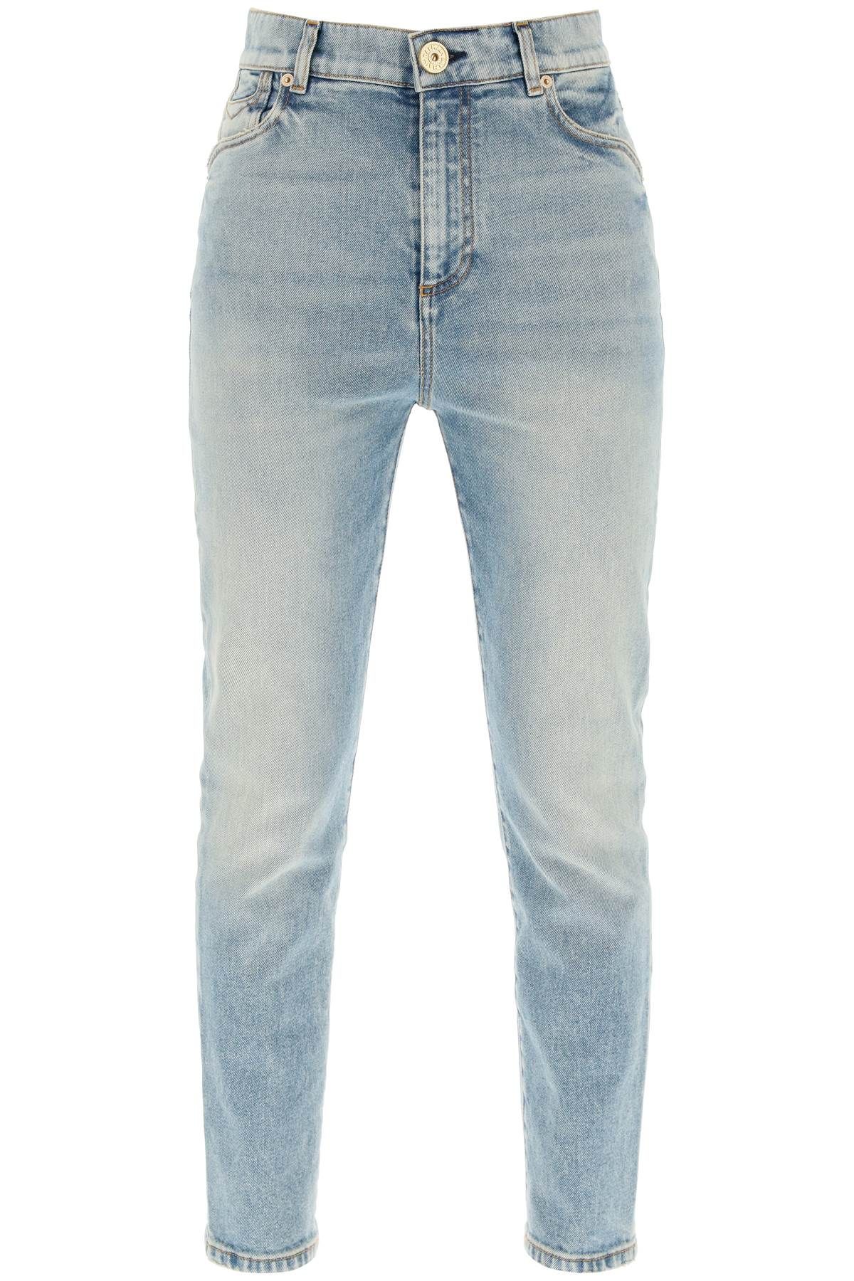 Balmain BALMAIN high-waisted slim jeans