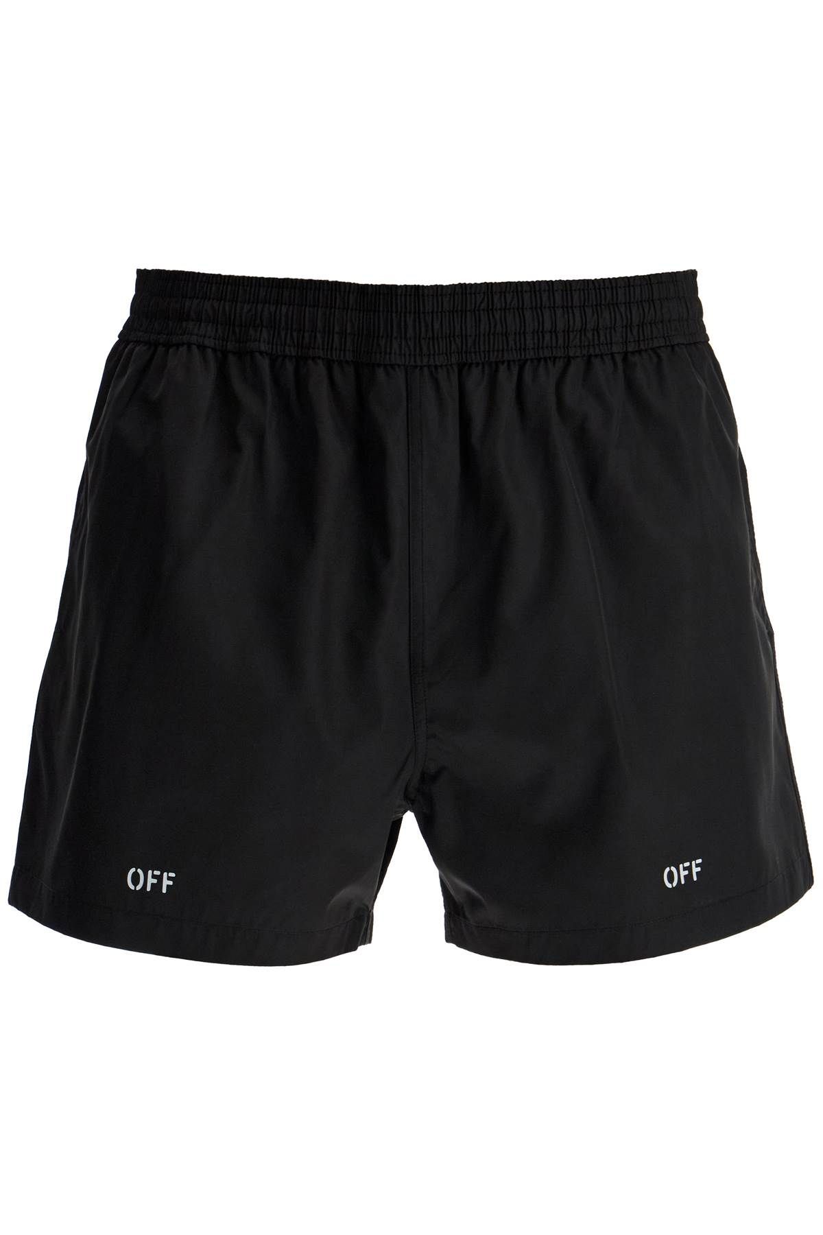 OFF-WHITE OFF-WHITE surfer sea bermuda shorts