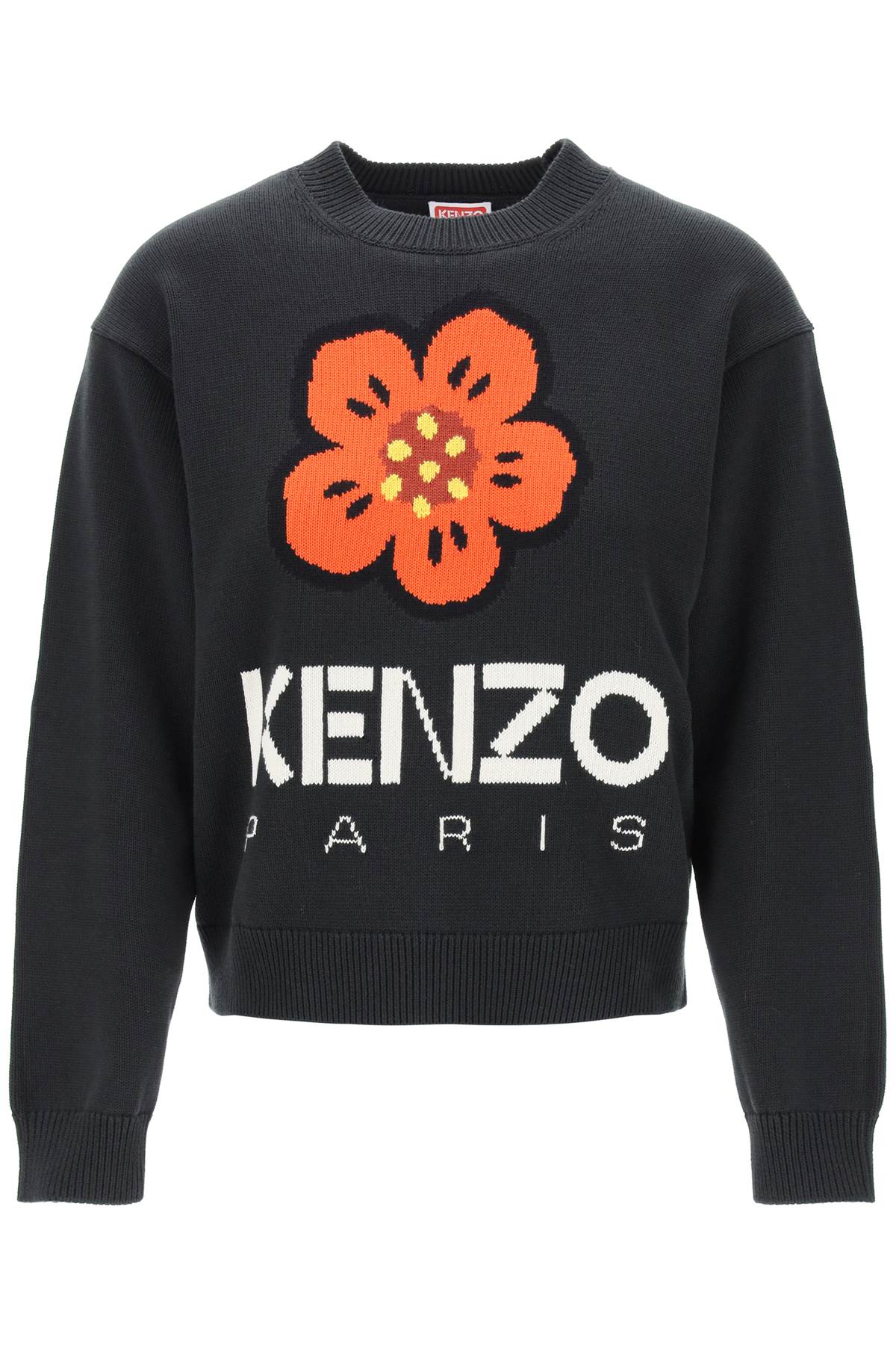 Kenzo KENZO bokè flower sweater in organic cotton