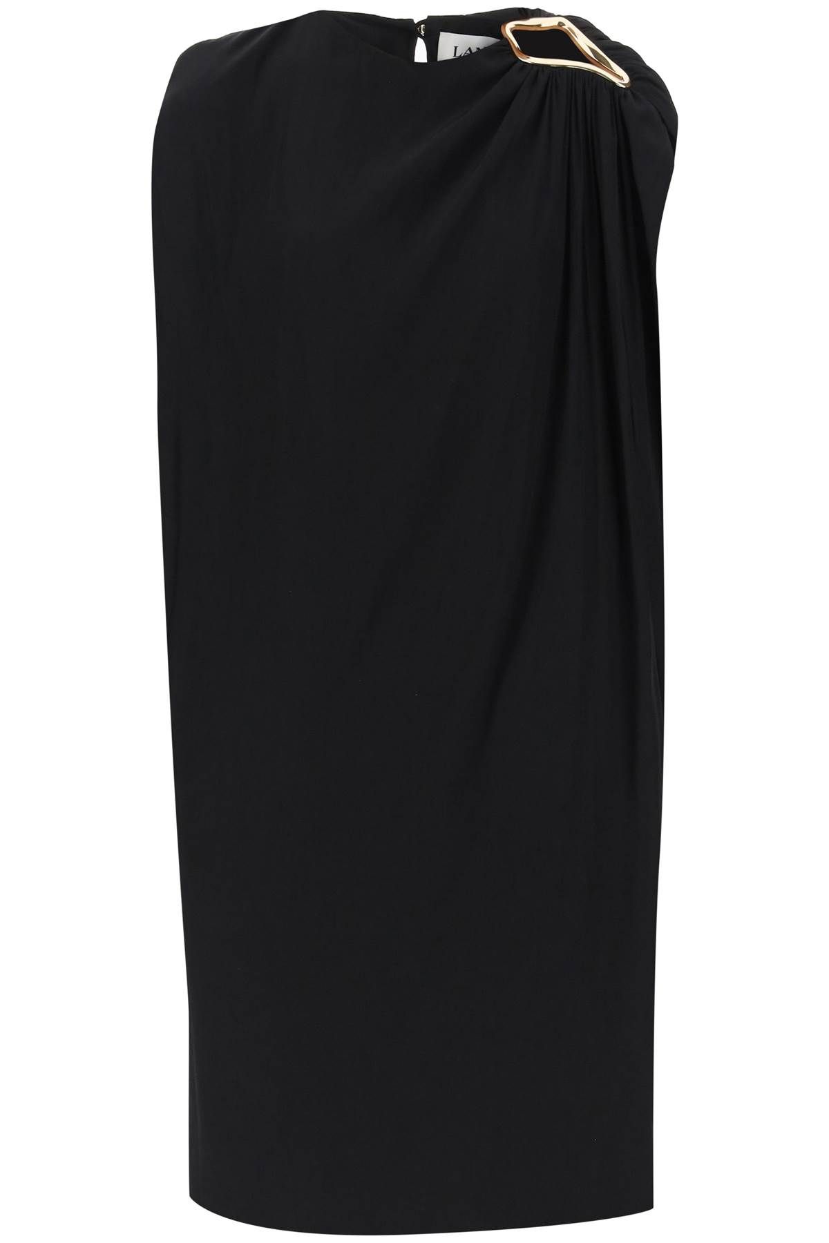 Lanvin LANVIN draped midi dress