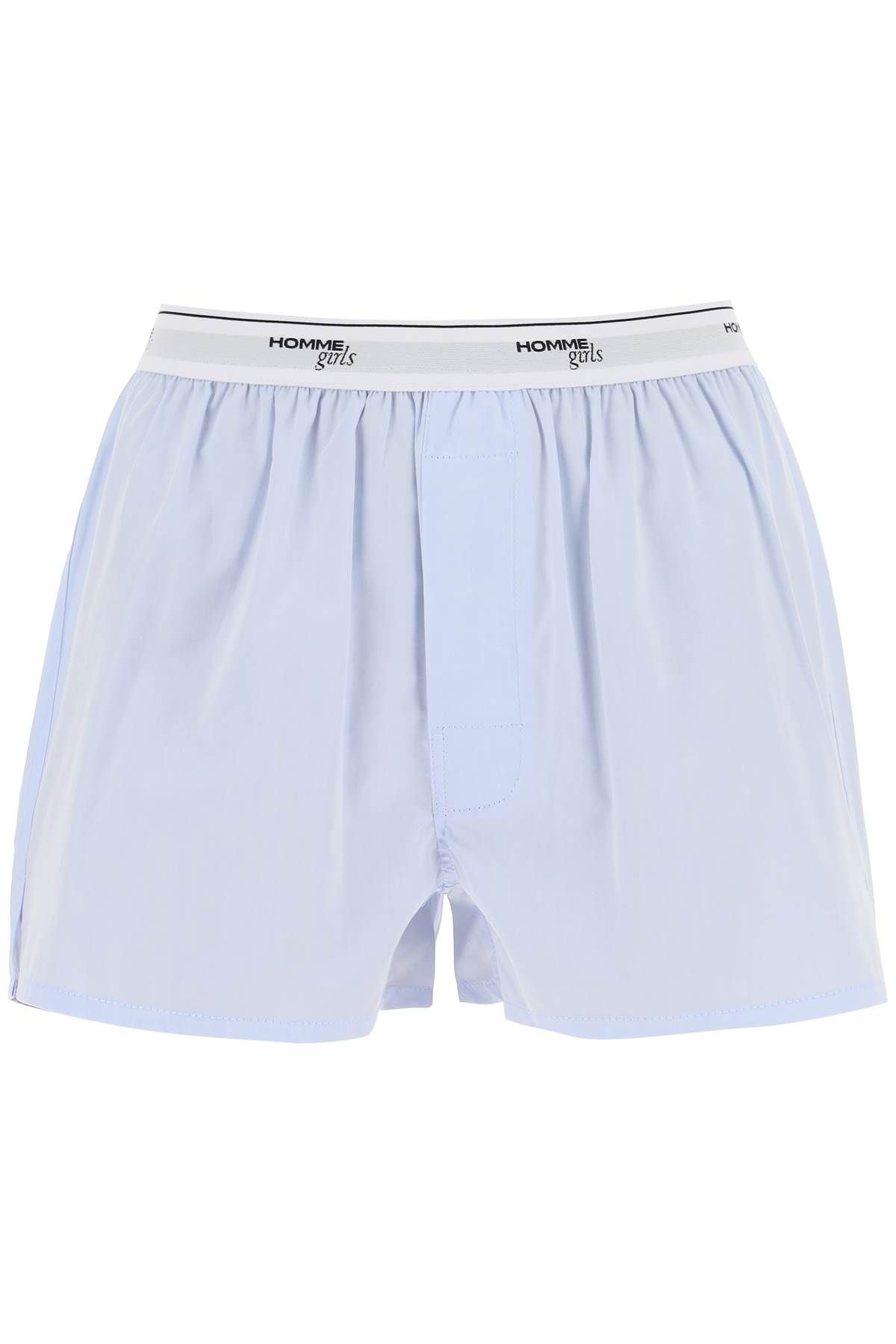  HOMME GIRLS cotton boxer shorts