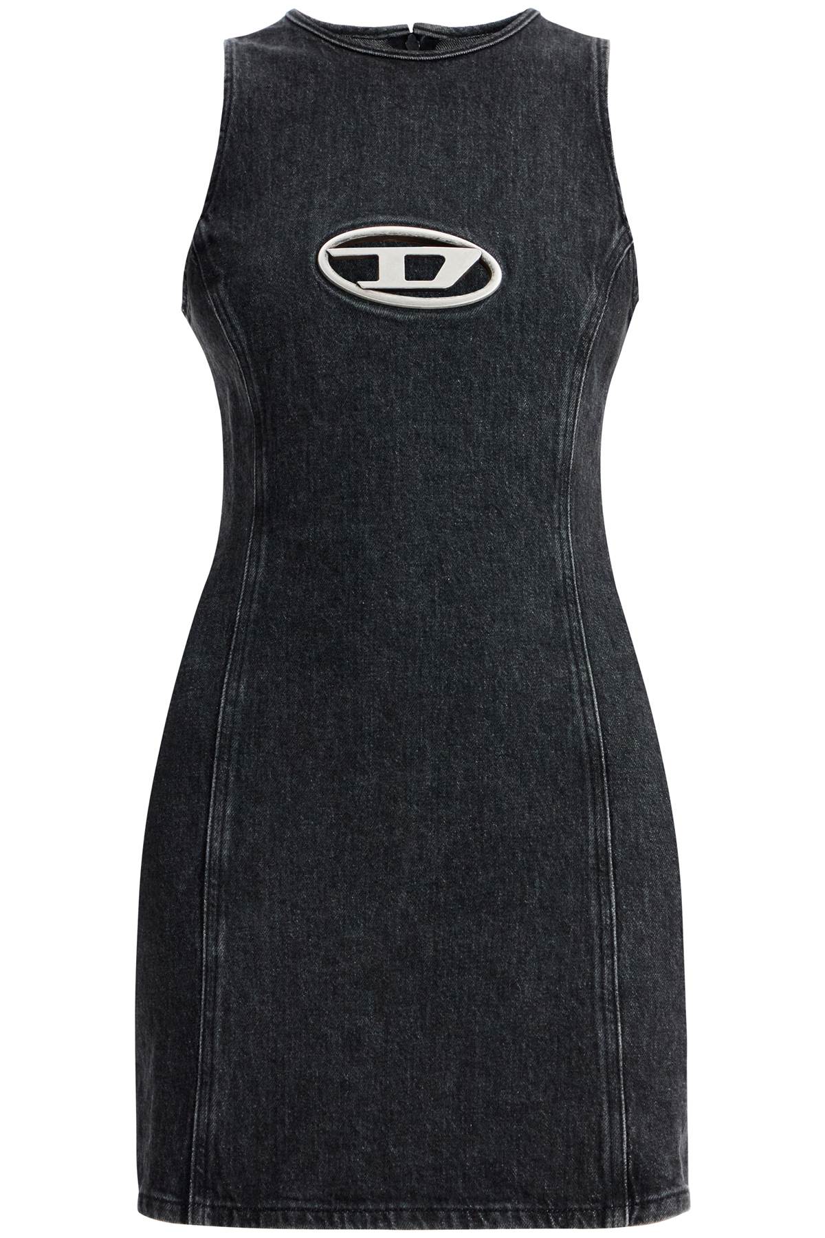 Diesel DIESEL mini denim dress in seven words