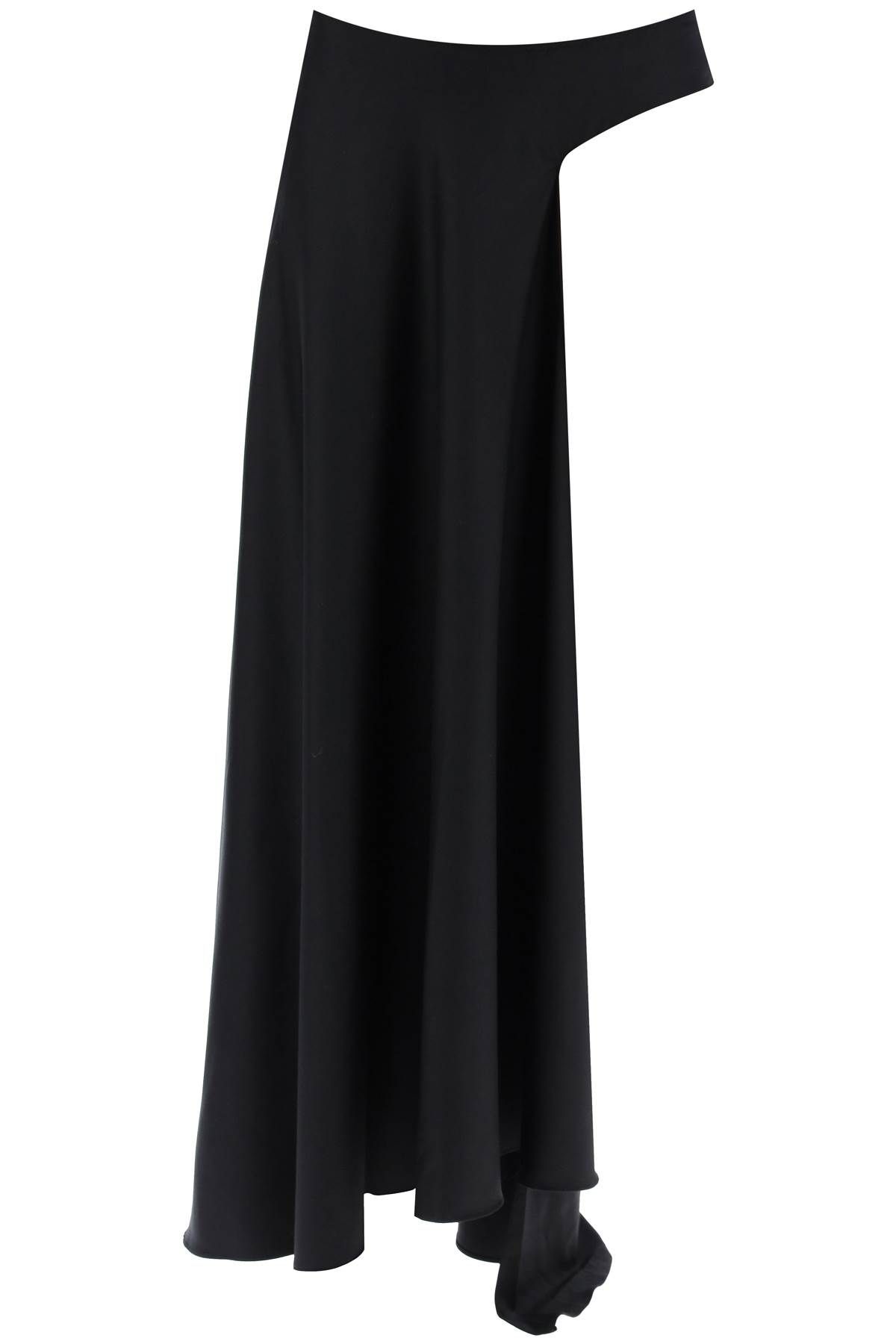 Christopher Esber CHRISTOPHER ESBER asymmetric wool talus skirt