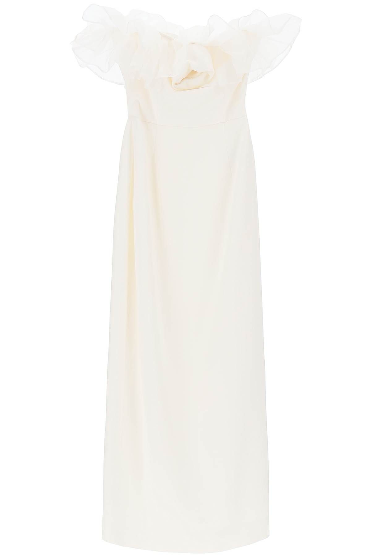 Alessandra Rich ALESSANDRA RICH strapless dress with organza details