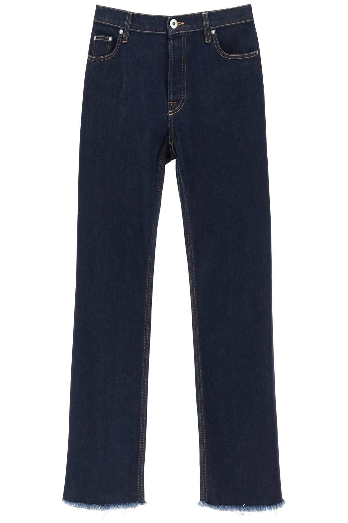 Lanvin LANVIN jeans with frayed hem