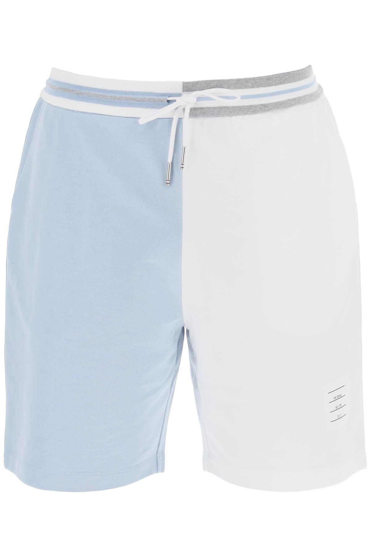 Thom Browne THOM BROWNE funmix two-tone sweatshorts