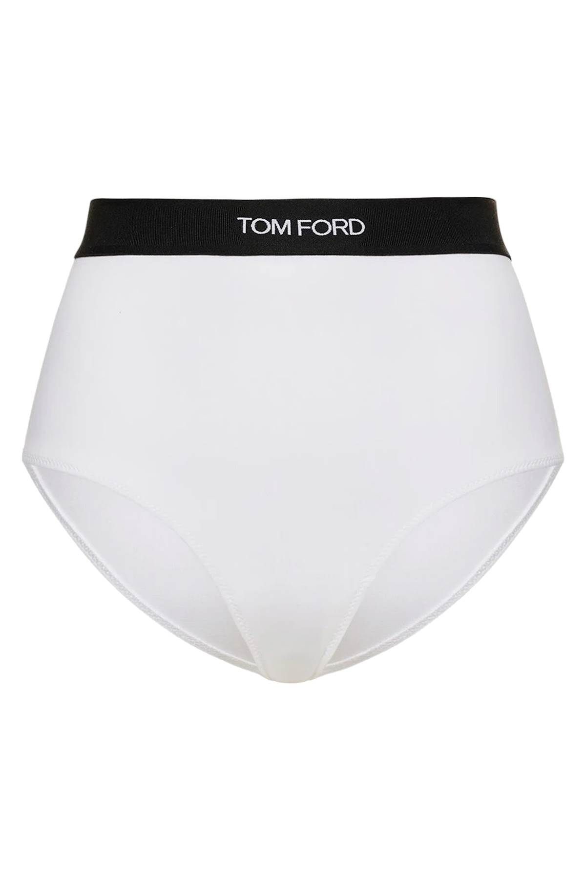 Tom Ford TOM FORD high-waisted underwear briefs with logo band