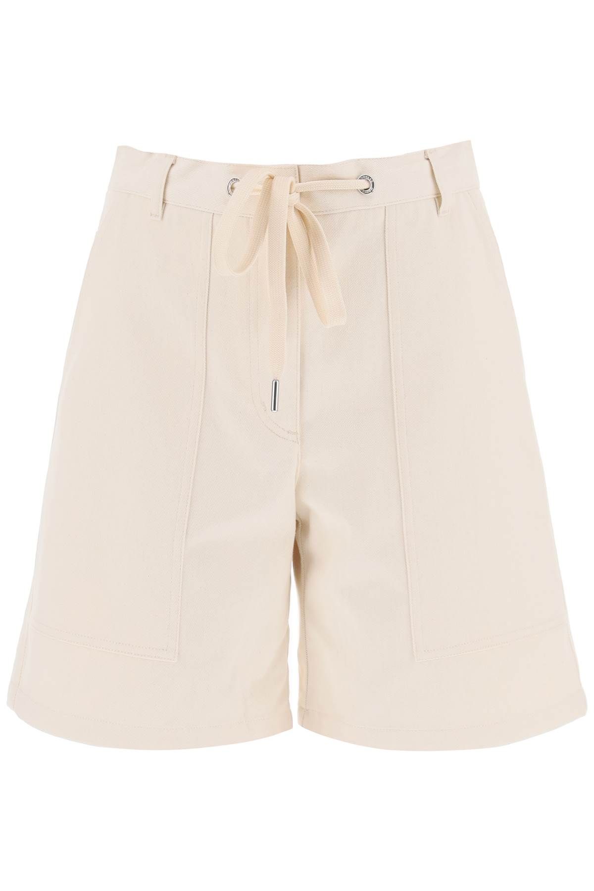 Moncler MONCLER cotton drill shorts