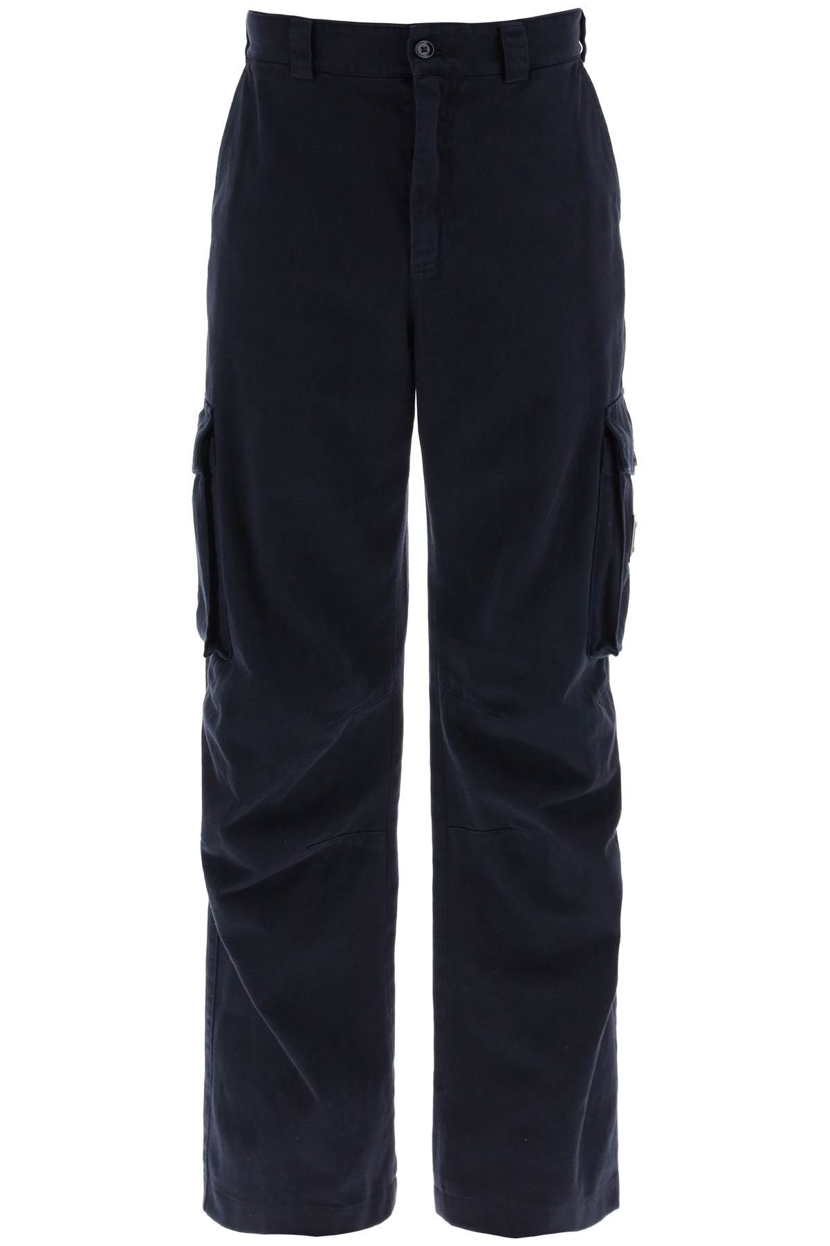 Dolce & Gabbana DOLCE & GABBANA cargo pants with logo plaque