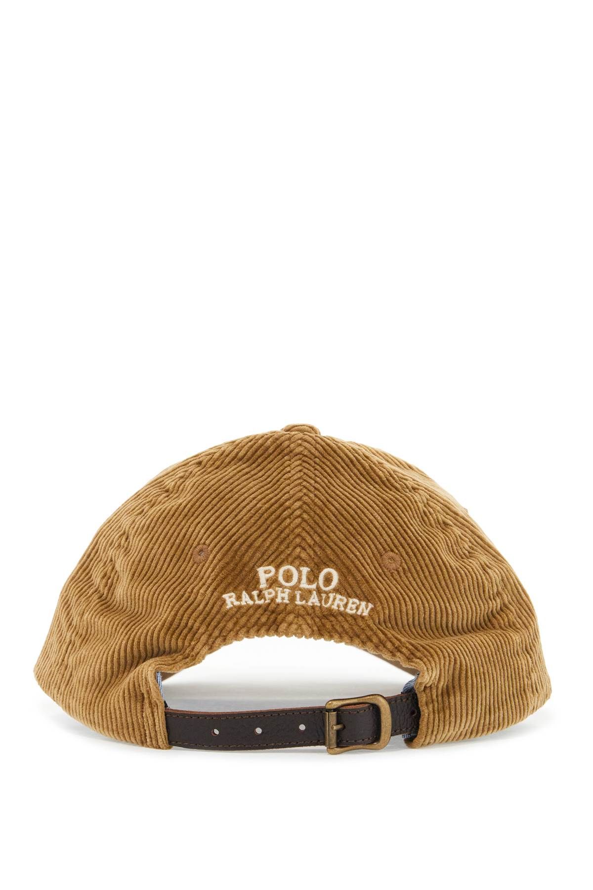 Polo Ralph Lauren POLO RALPH LAUREN velvet ribbed baseball cap with nine