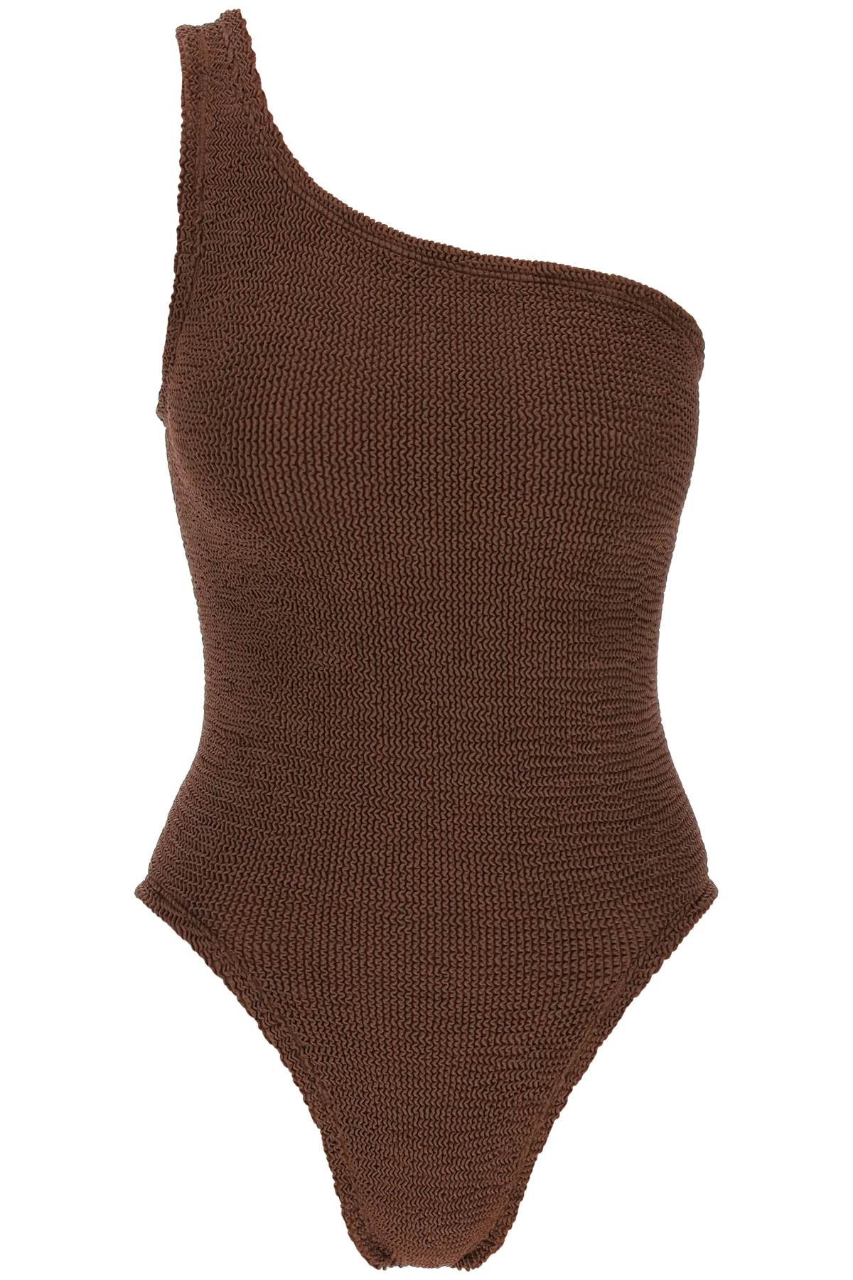  HUNZA G. nancy one-shoulder swimsuit