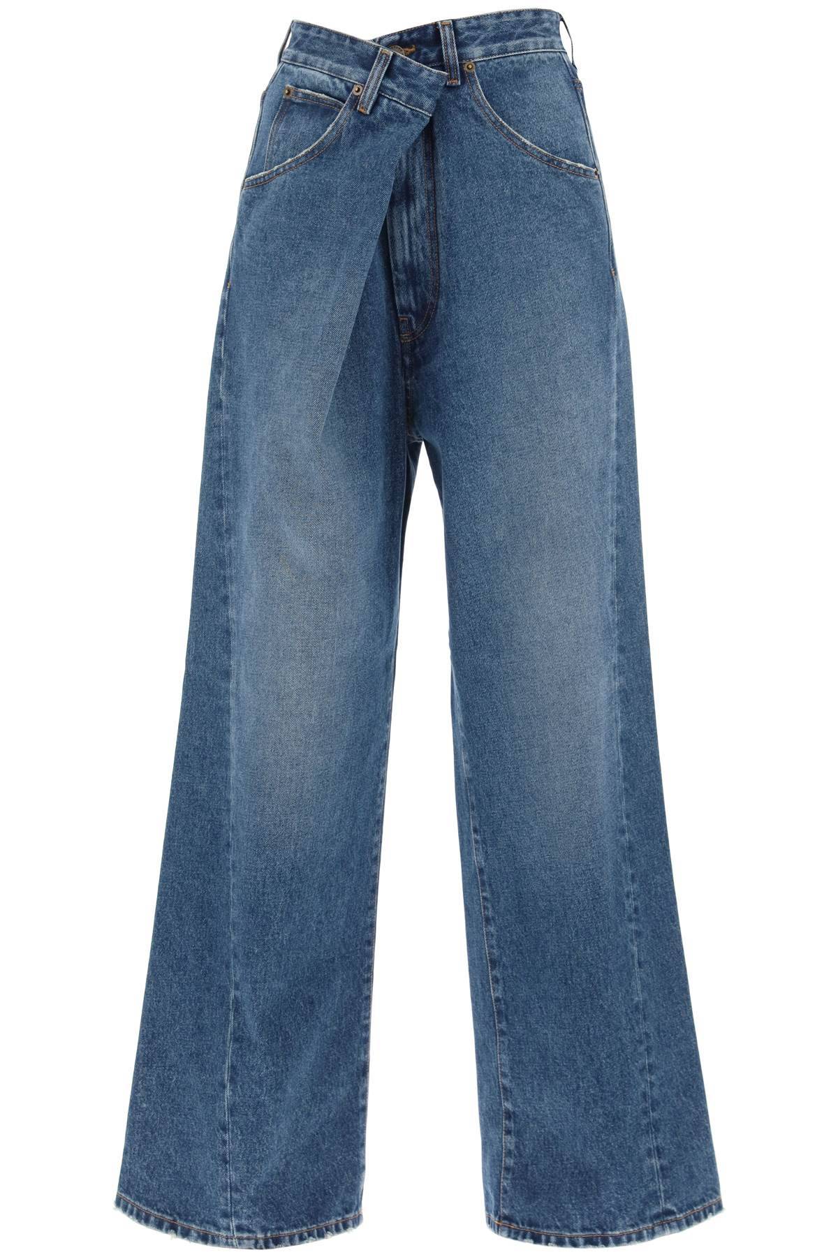 DARKPARK DARKPARK 'ines' baggy jeans with folded waistband