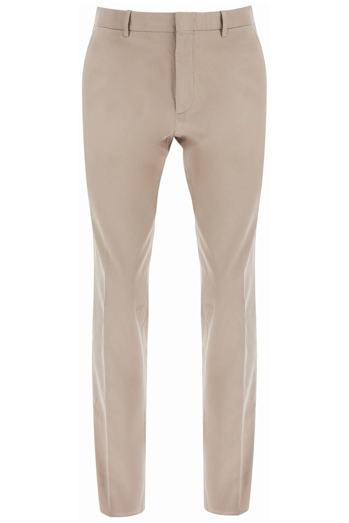 zegna ZEGNA cotton stretch pants for men