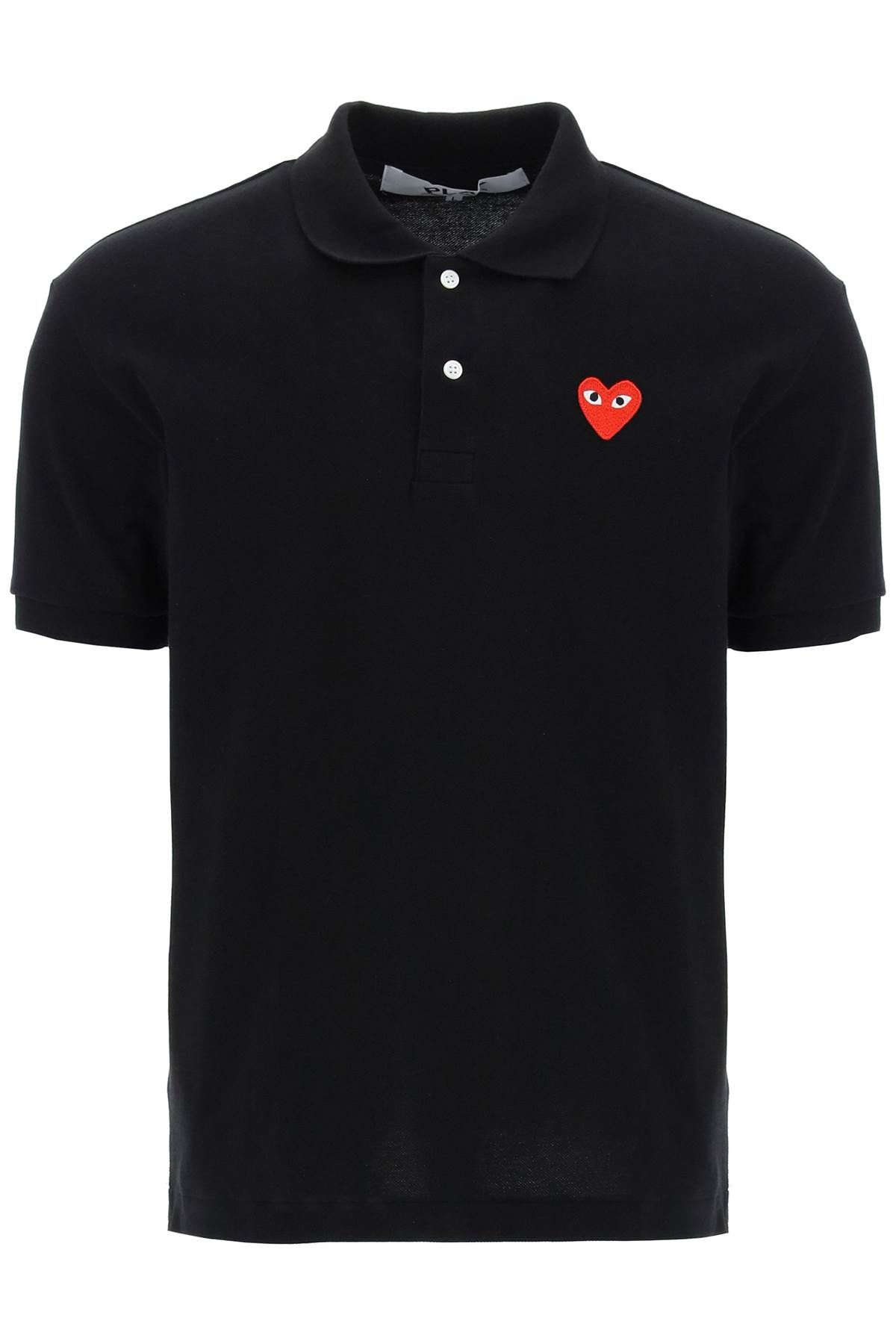 Comme Des Garçons Play COMME DES GARCONS PLAY heart polo shirt