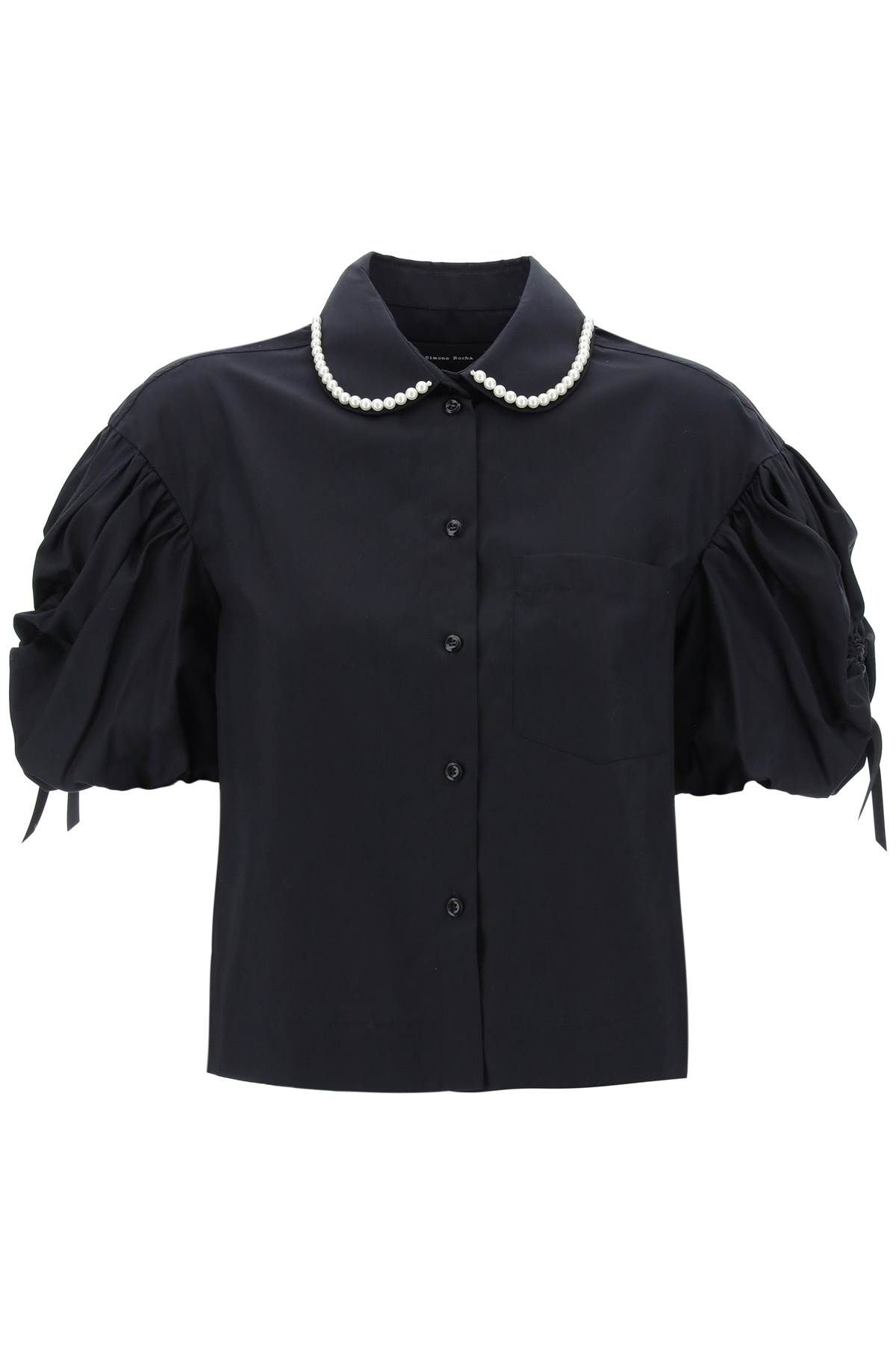 Simone Rocha SIMONE ROCHA puff sleeve boxy shirt